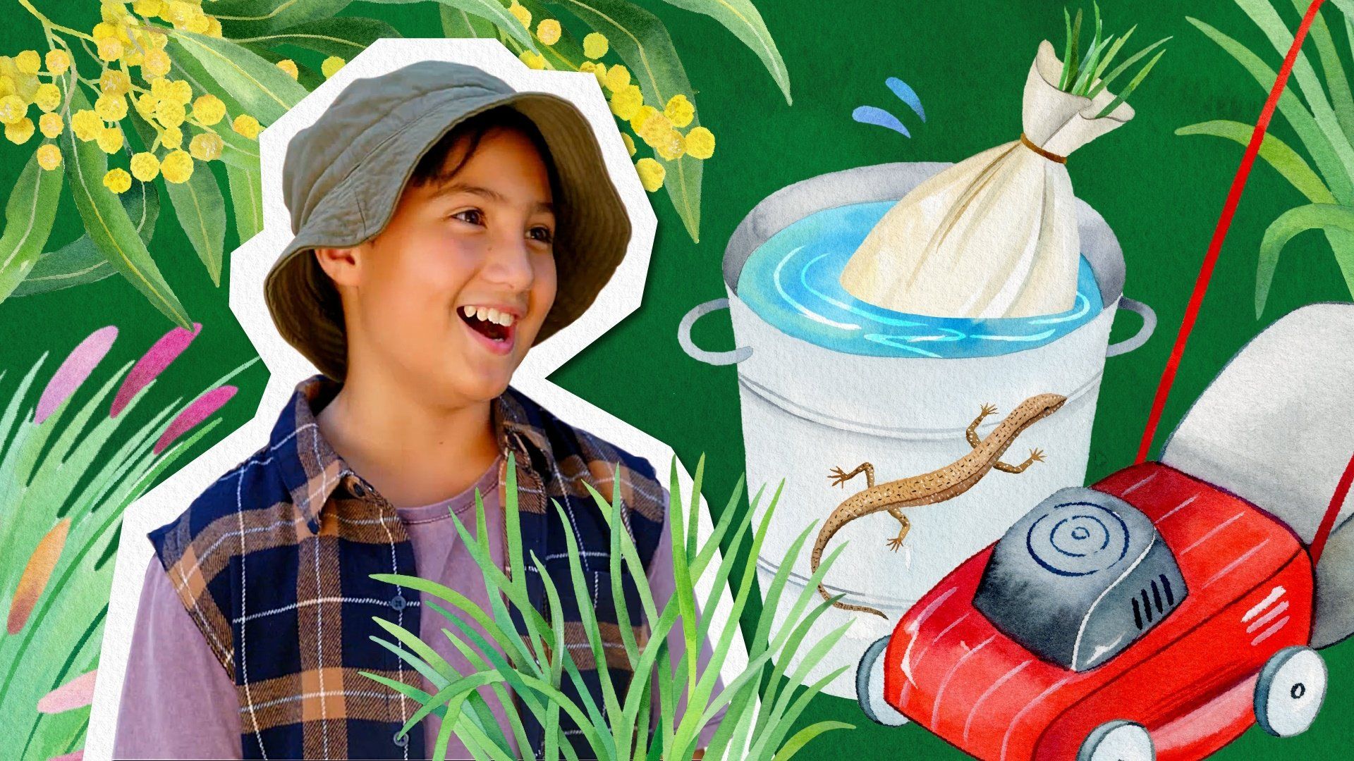Gardening Australia Junior background