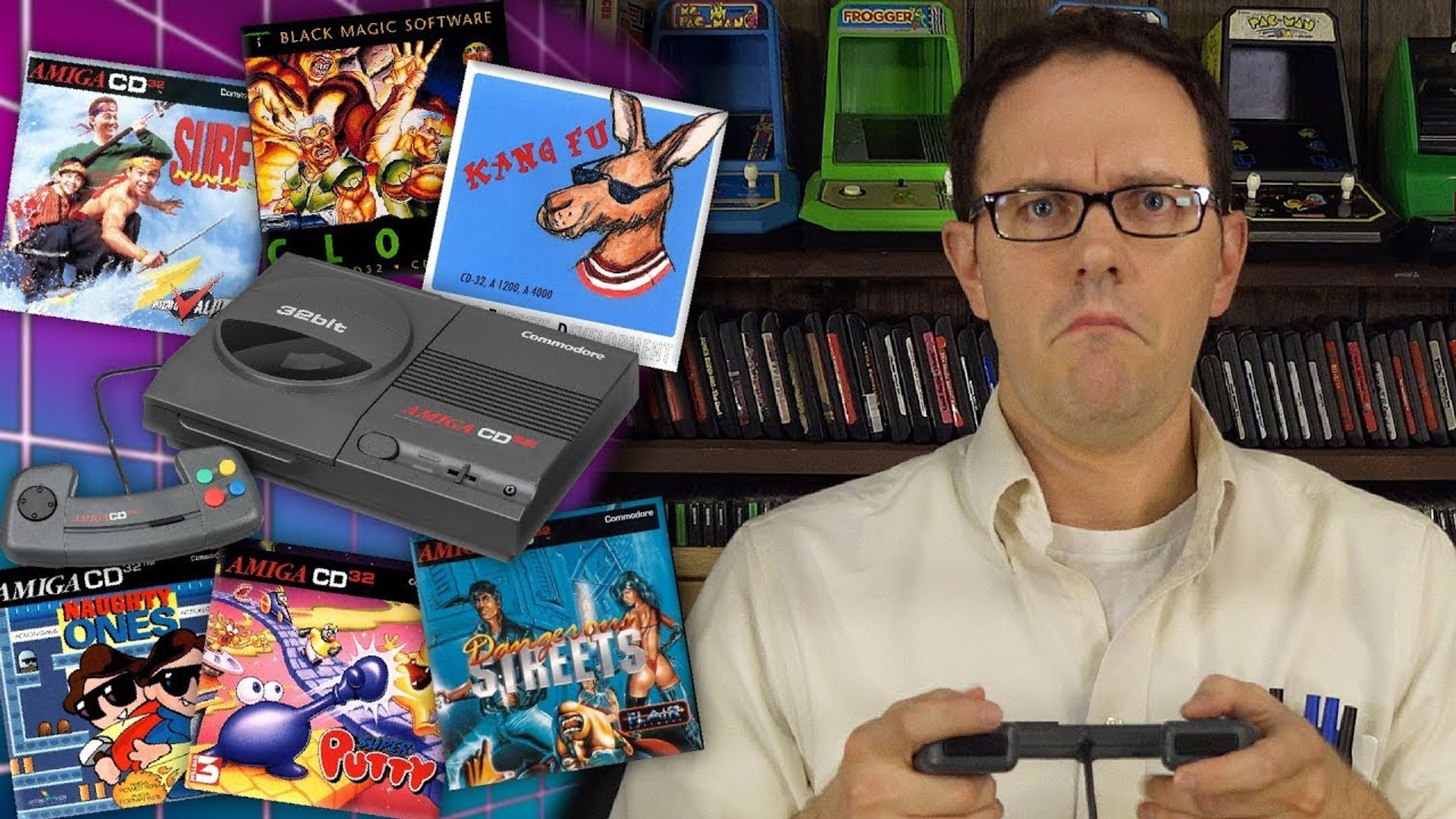 The Angry Video Game Nerd background