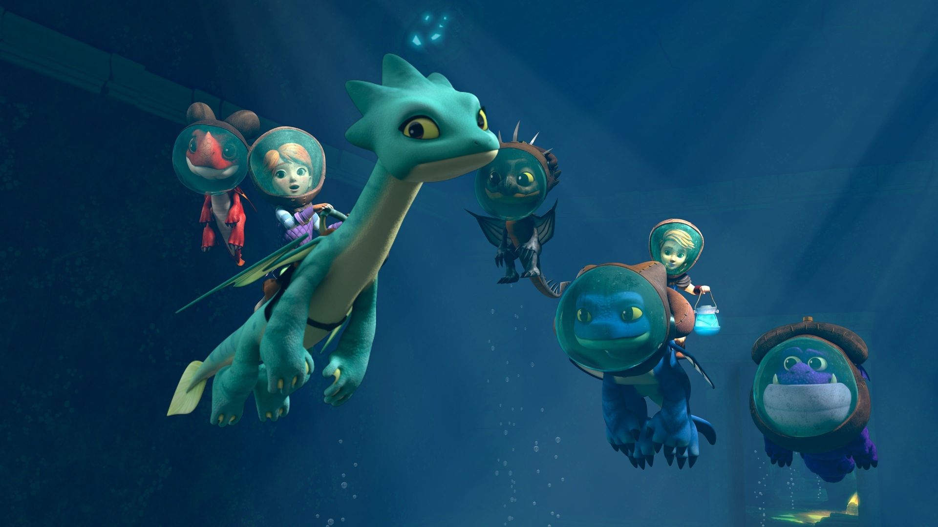 Dragons Rescue Riders: Heroes of the Sky background