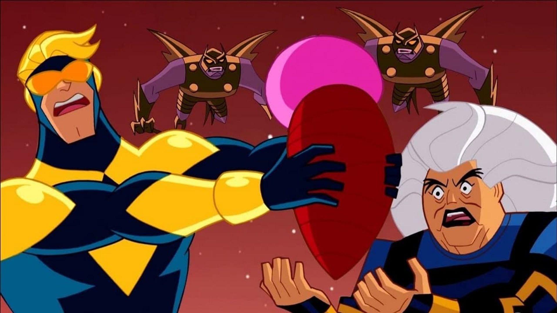 Justice League Action Shorts background