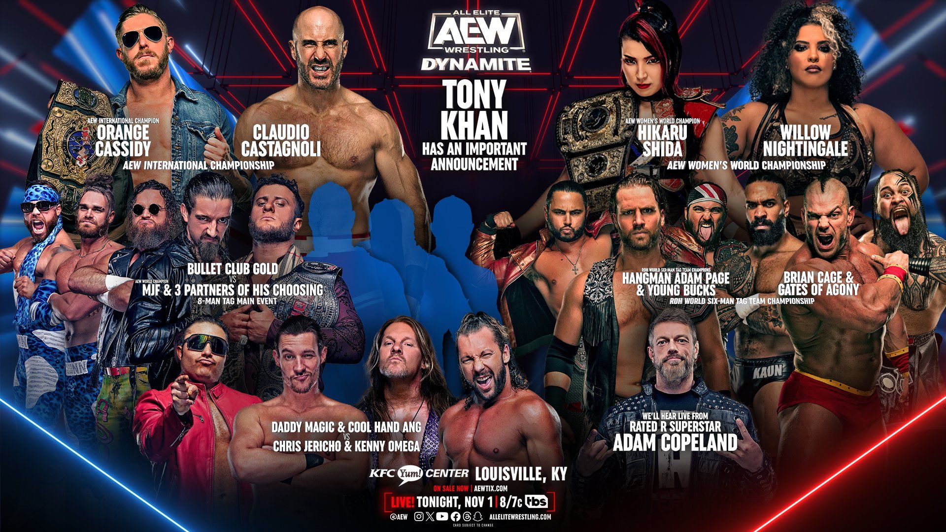 All Elite Wrestling: Dynamite background