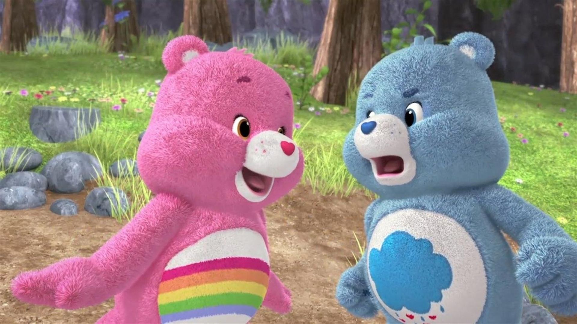 Care Bears: Adventures in Care-A-Lot background