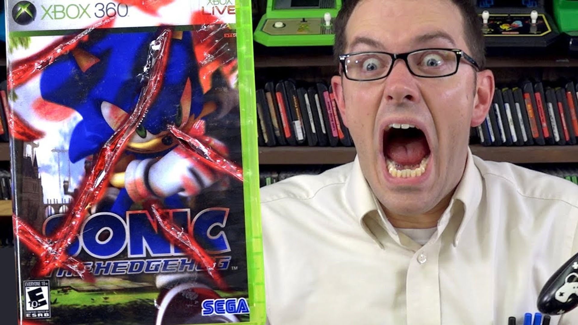 The Angry Video Game Nerd background