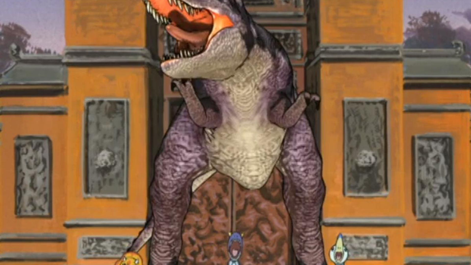 Dinosaur King background
