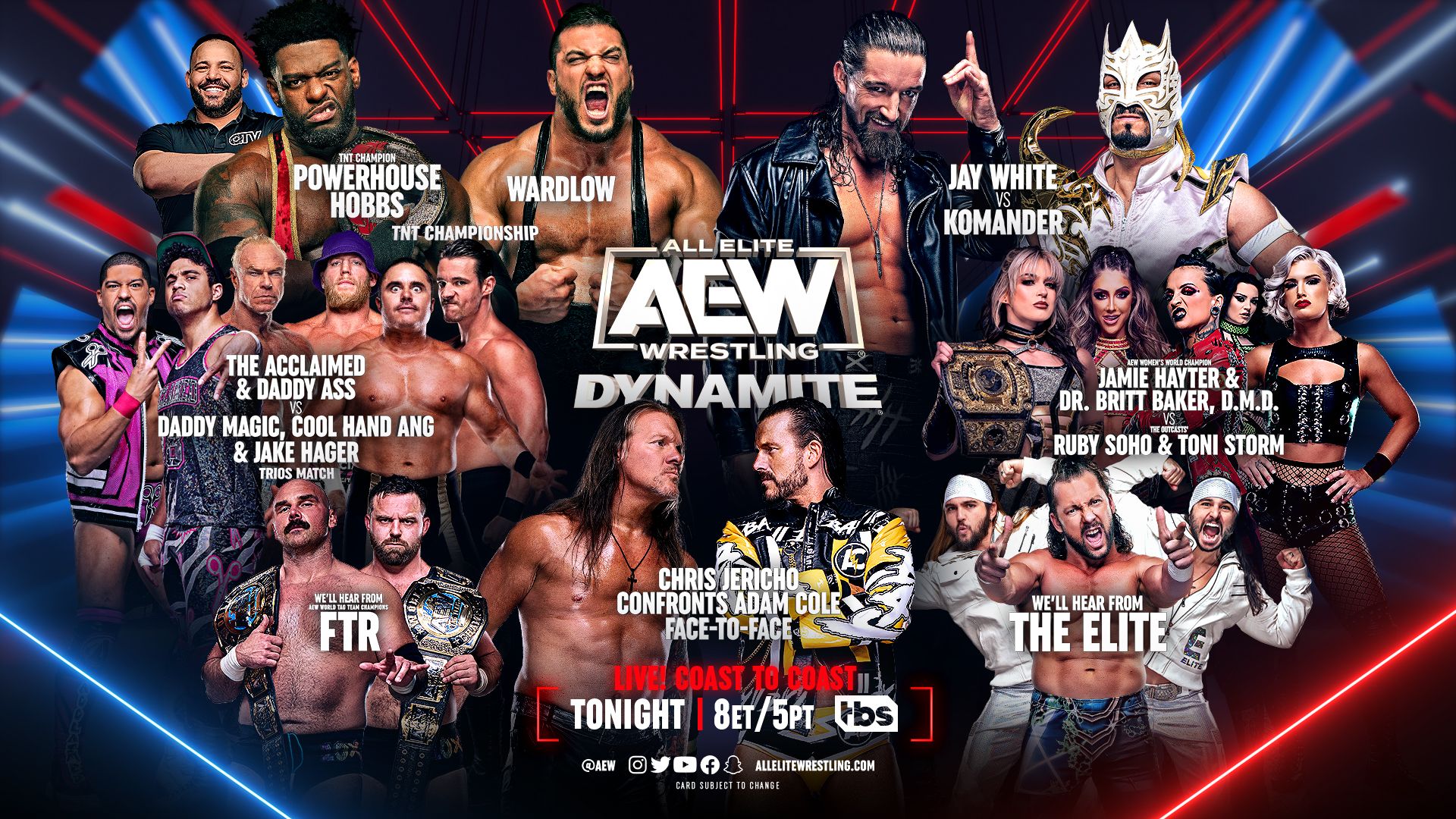 All Elite Wrestling: Dynamite background