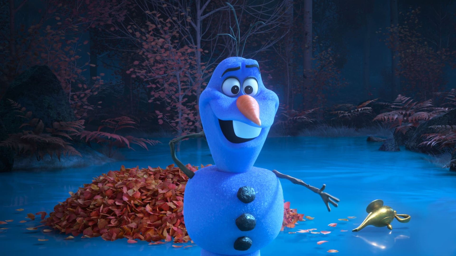 Olaf Presents background
