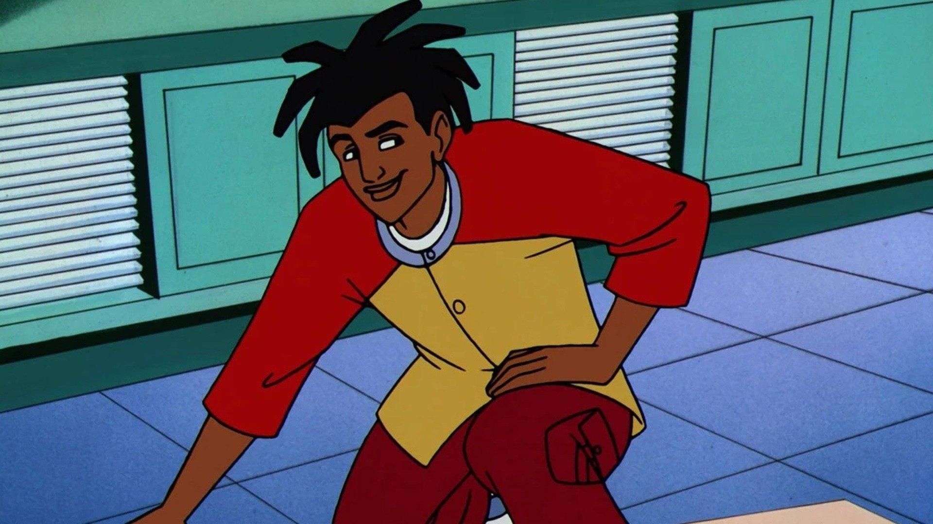 Static Shock background