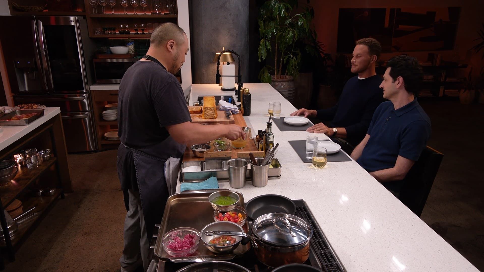 Dinner Time Live with David Chang background