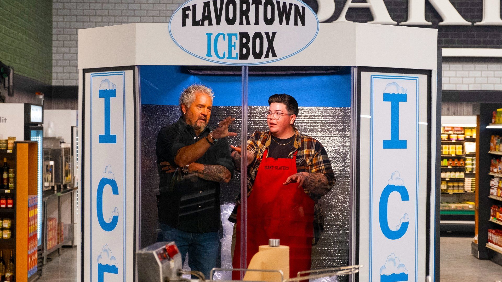 Guy's Grocery Games background