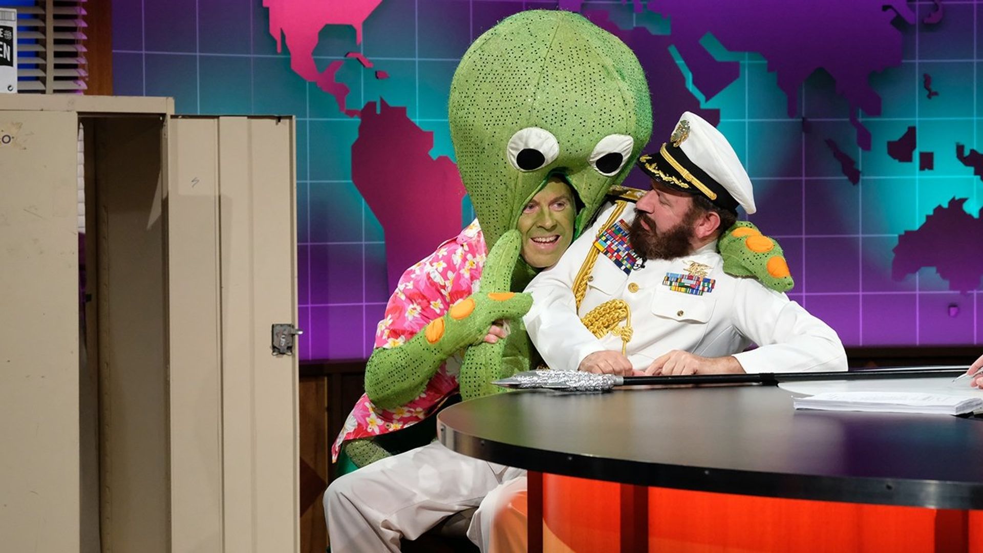 Shaun Micallef's Mad as Hell background