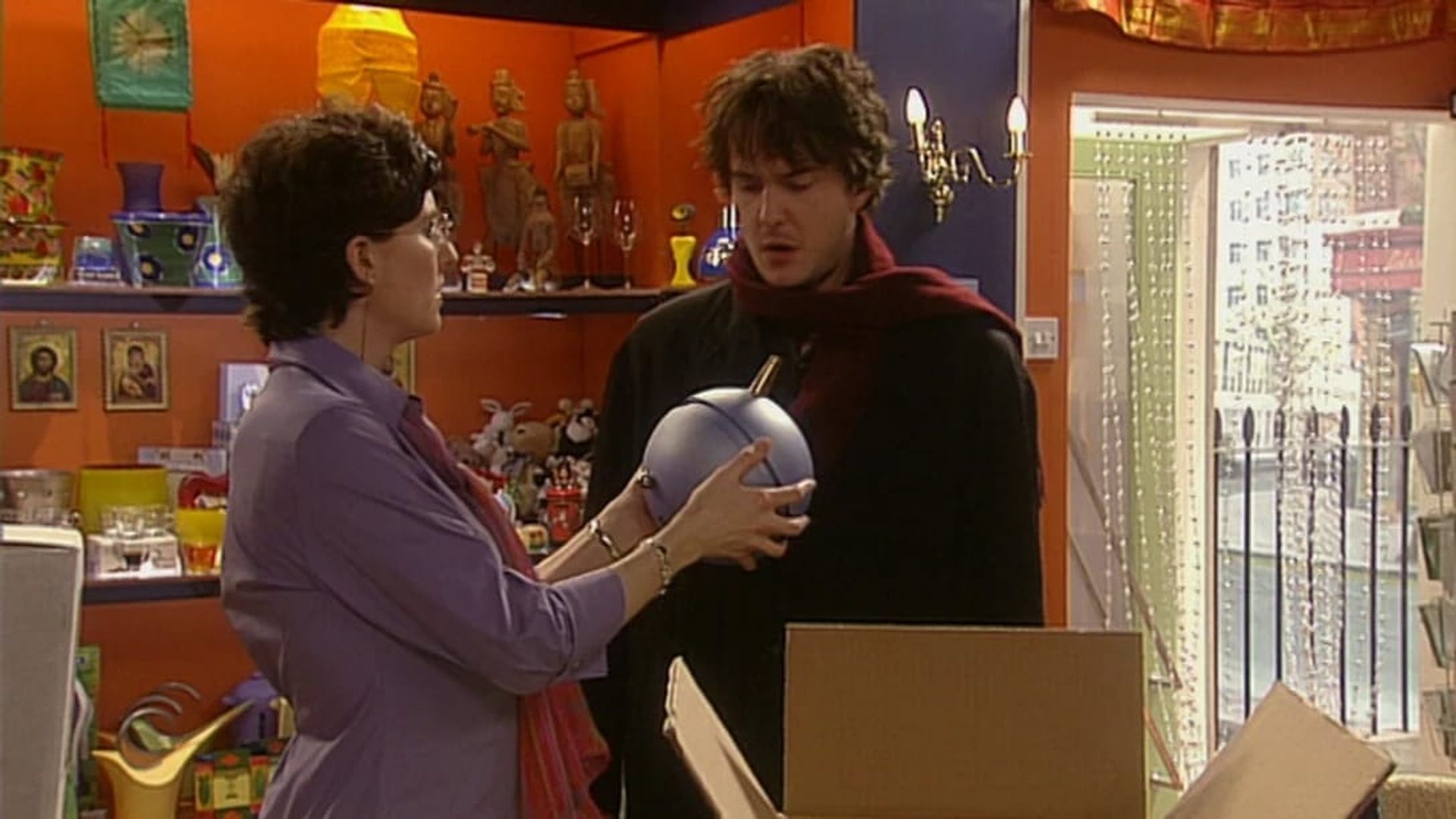 Black Books background