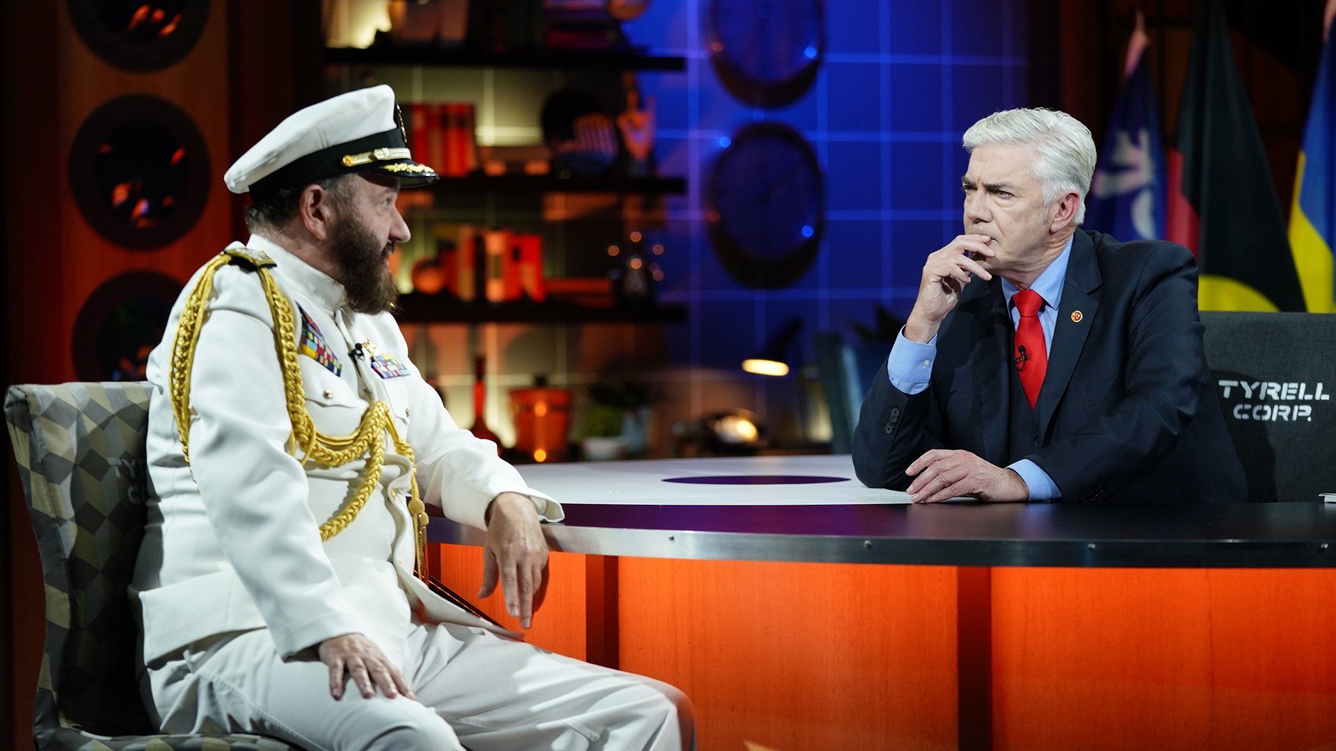 Shaun Micallef's Mad as Hell background