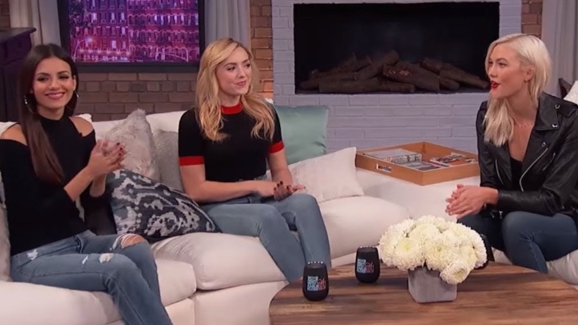 Movie Night With Karlie Kloss background