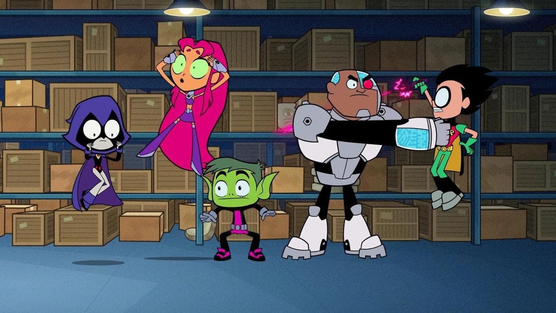 Teen Titans Go! background
