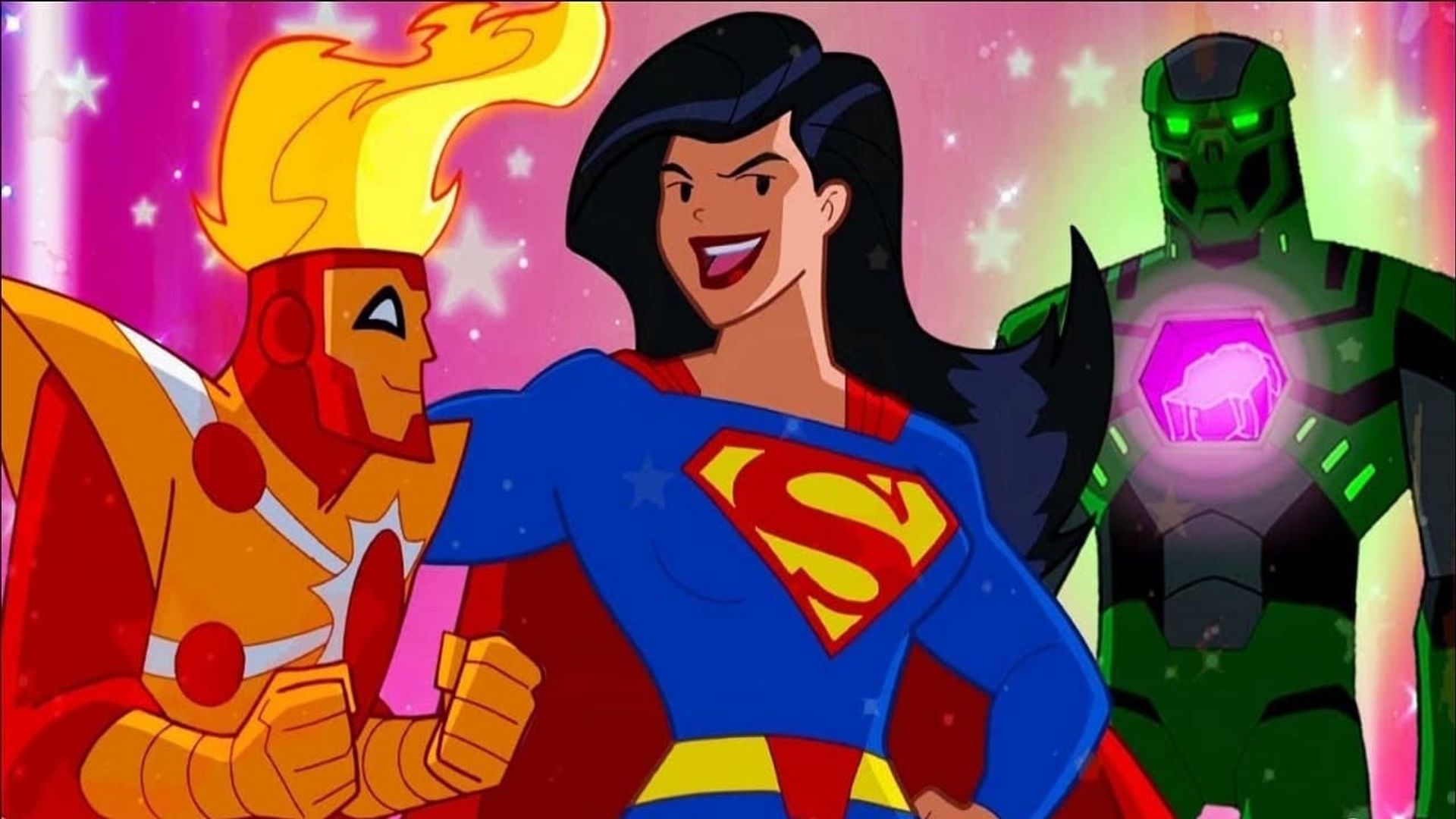 Justice League Action Shorts background