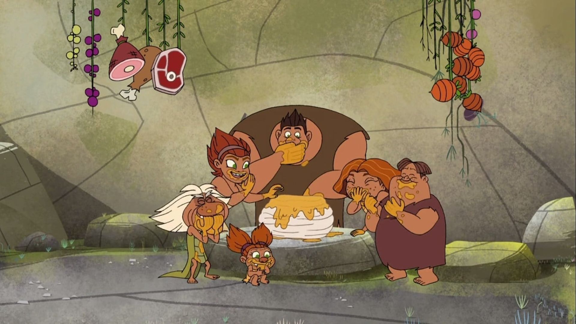 Dawn of the Croods background