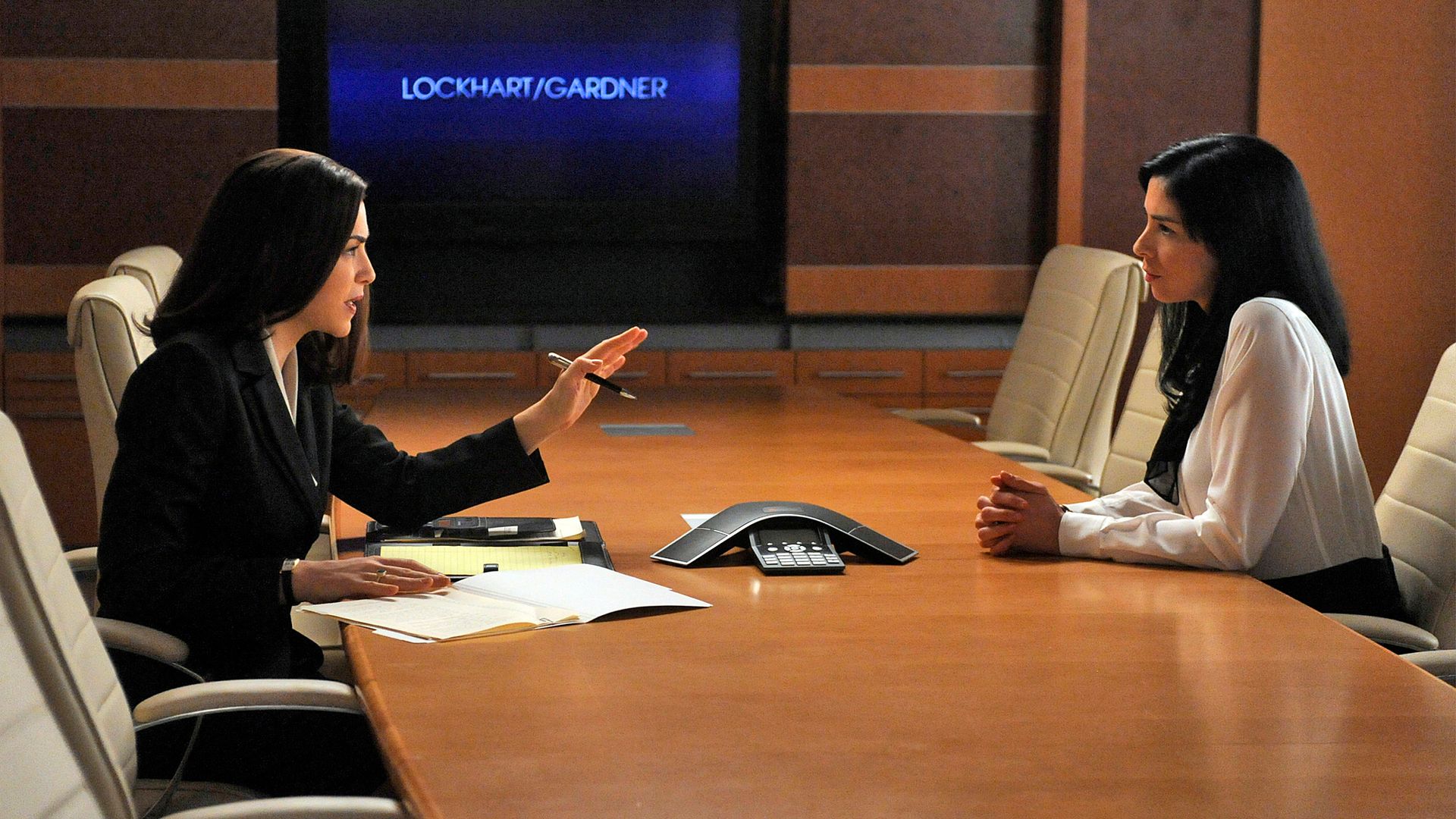 The Good Wife background