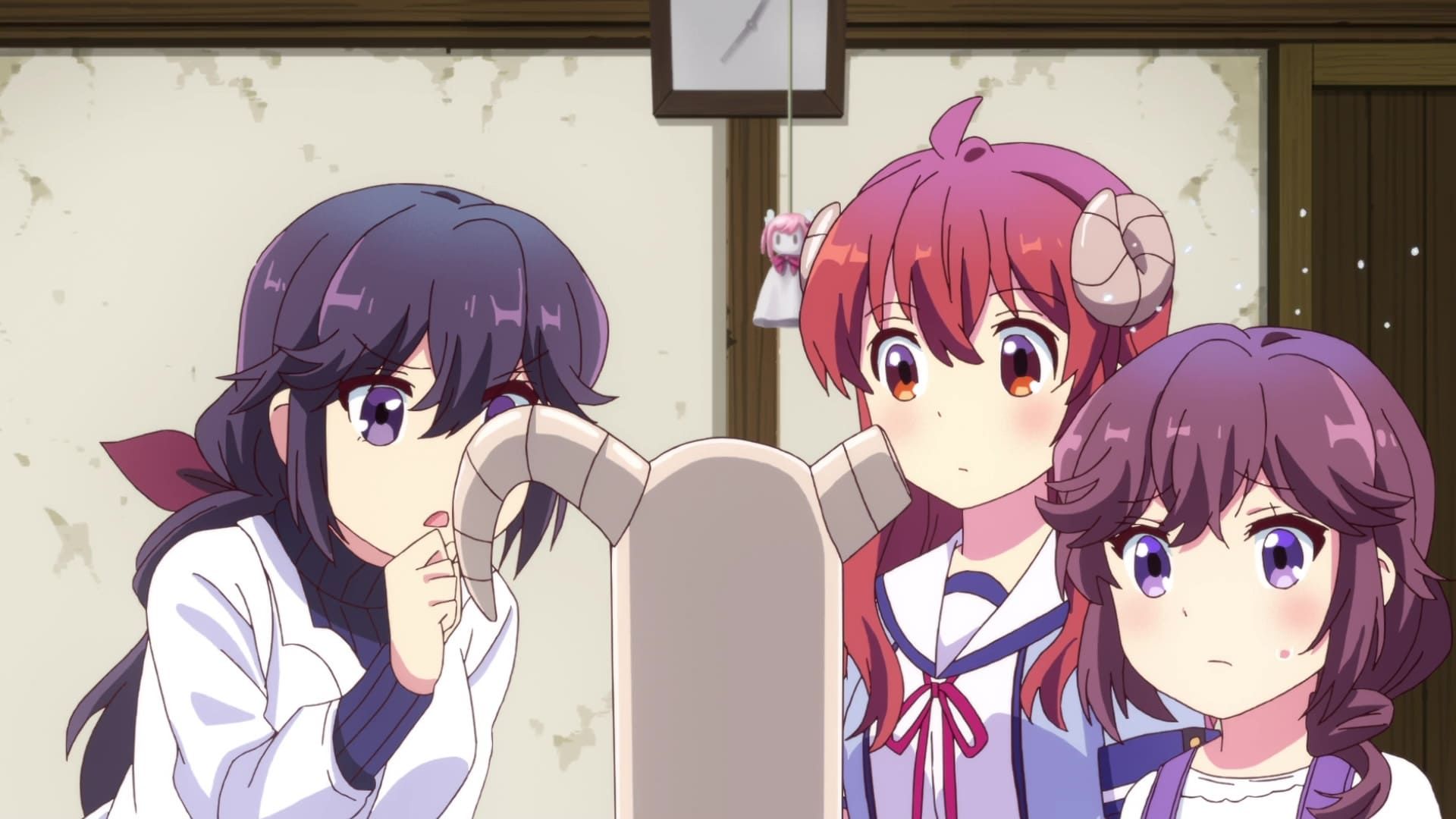 The Demon Girl Next Door background