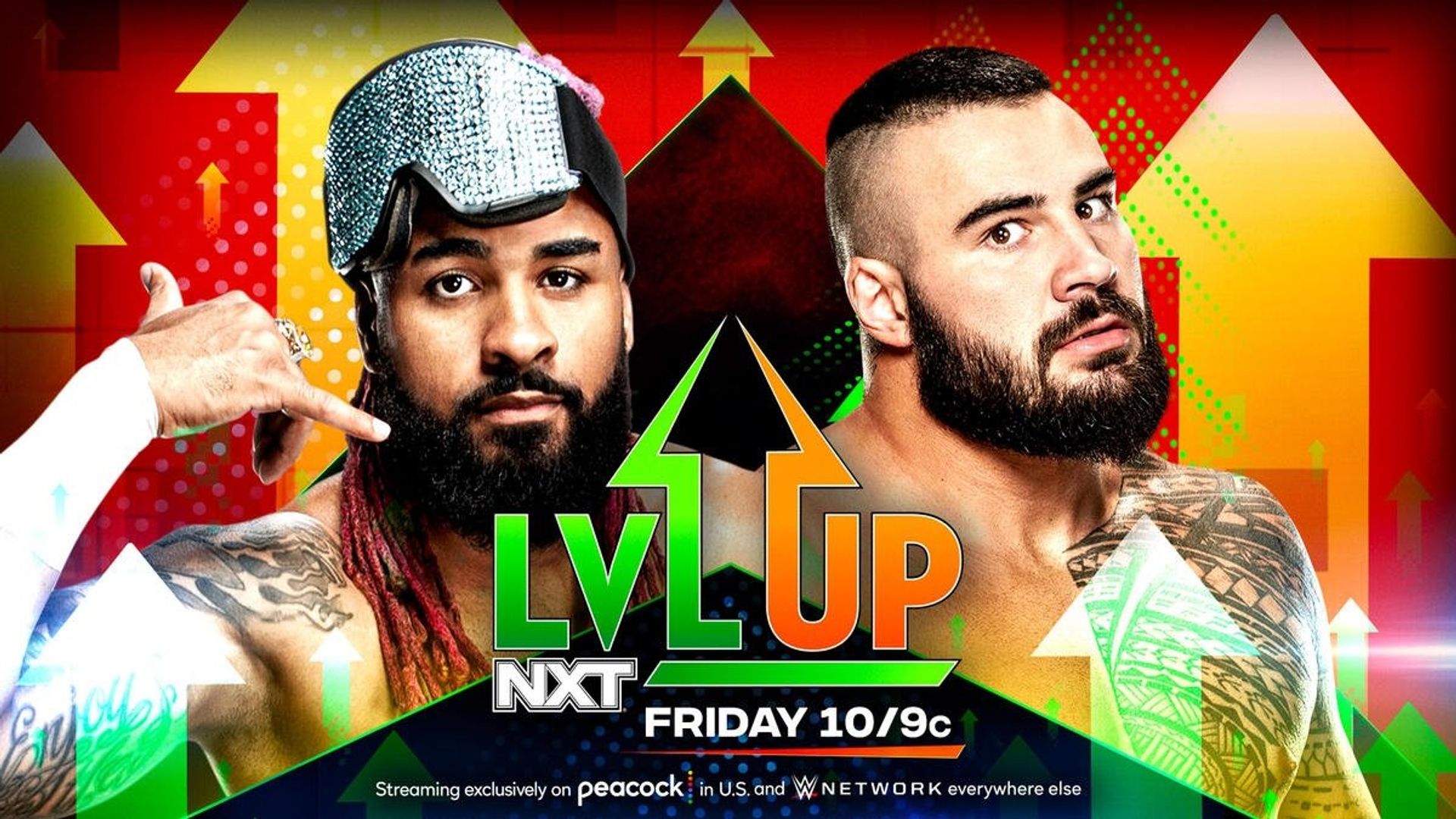 WWE NXT: Level Up background