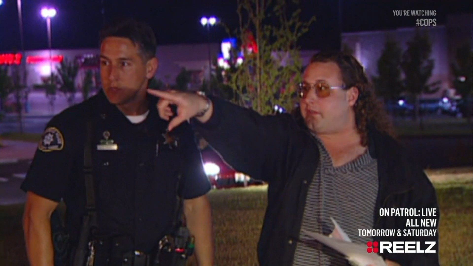 Cops background