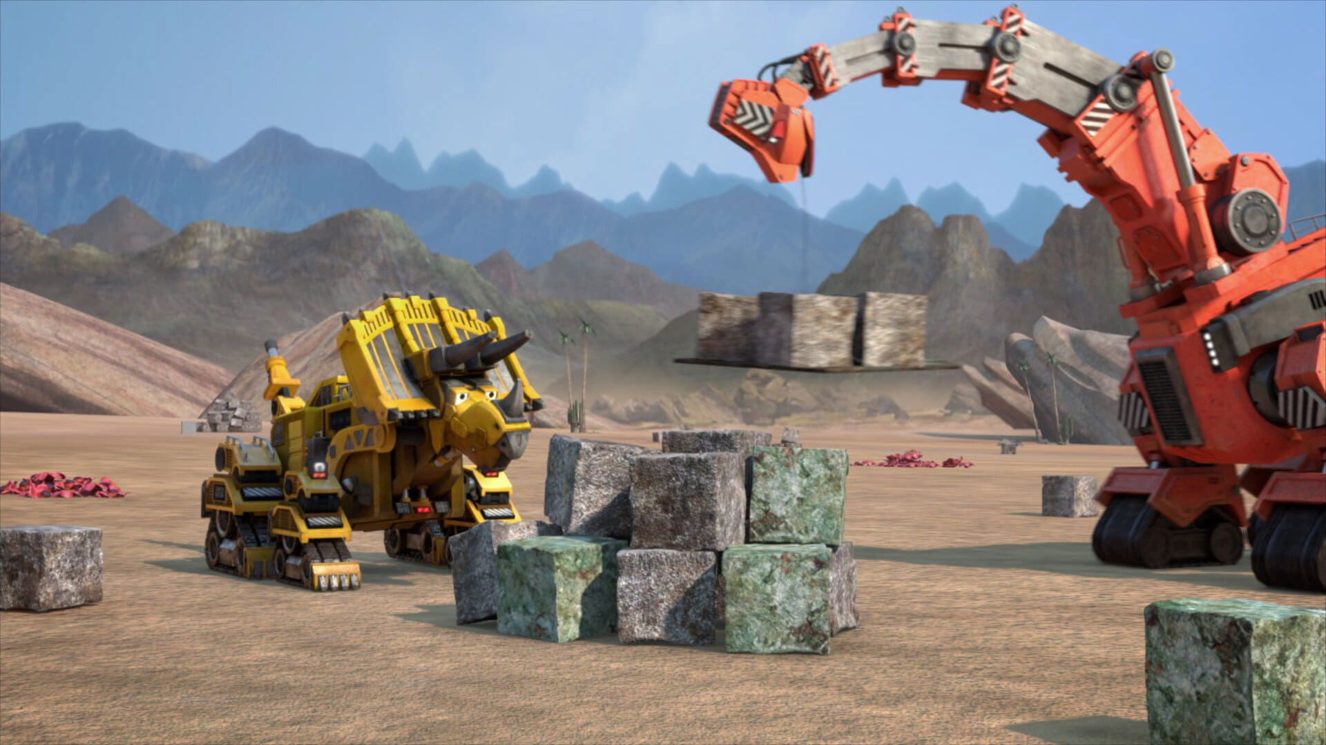 Dinotrux Supercharged background