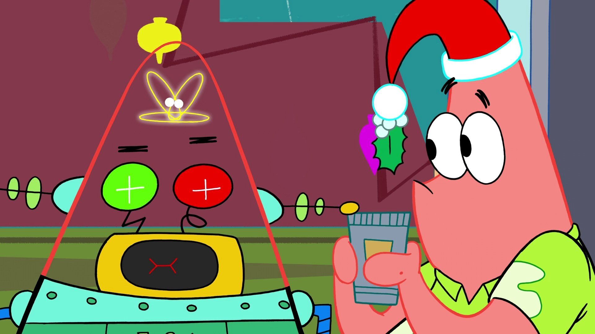 The Patrick Star Show background