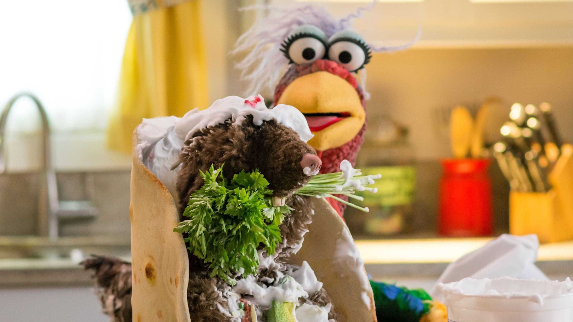 Muppets Now background