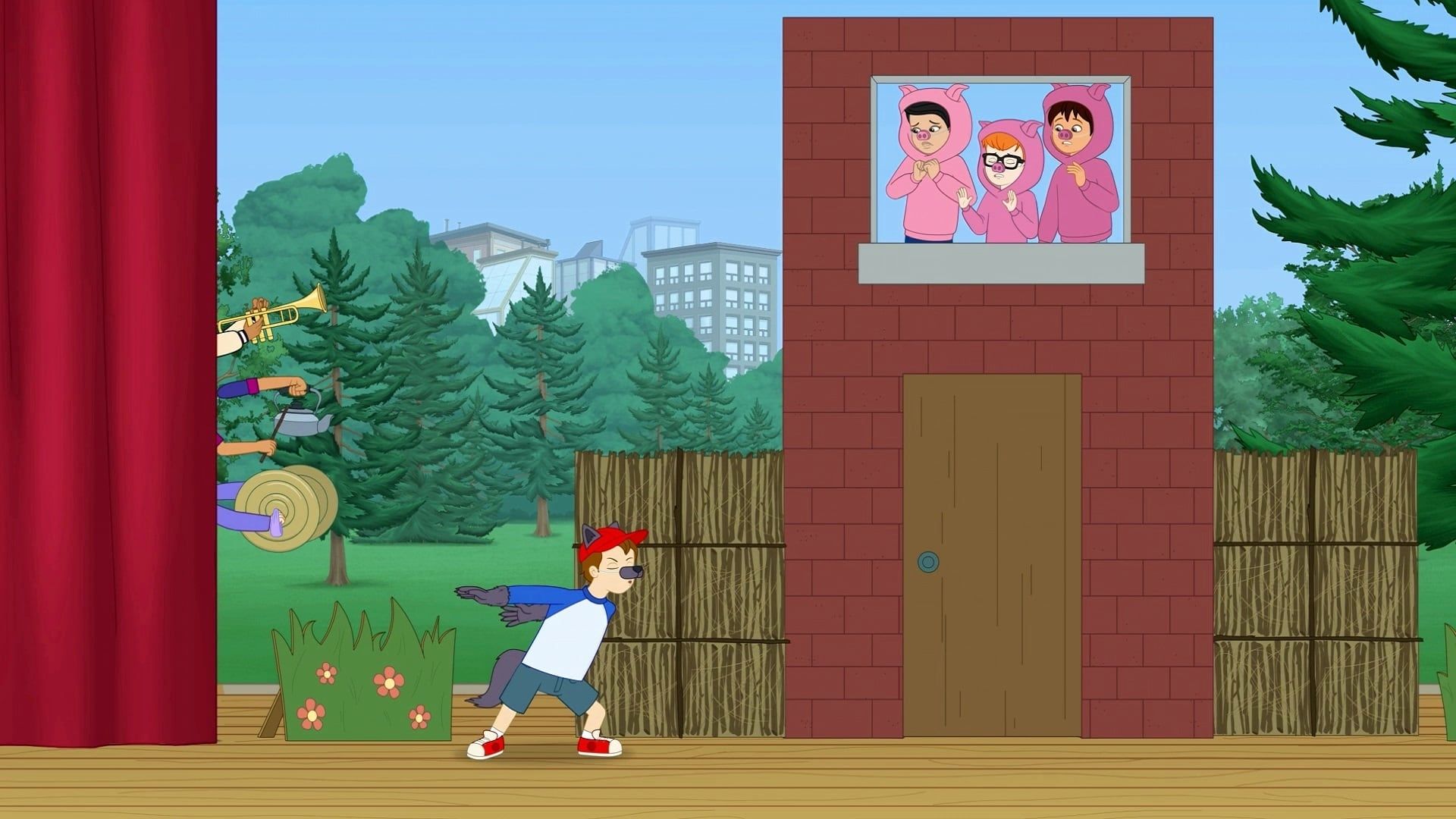 The Magic School Bus Rides Again background