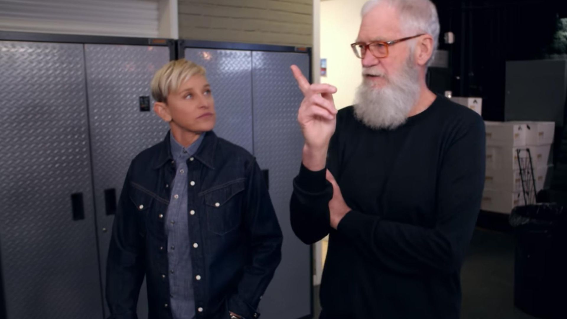 My Next Guest Needs No Introduction with David Letterman background