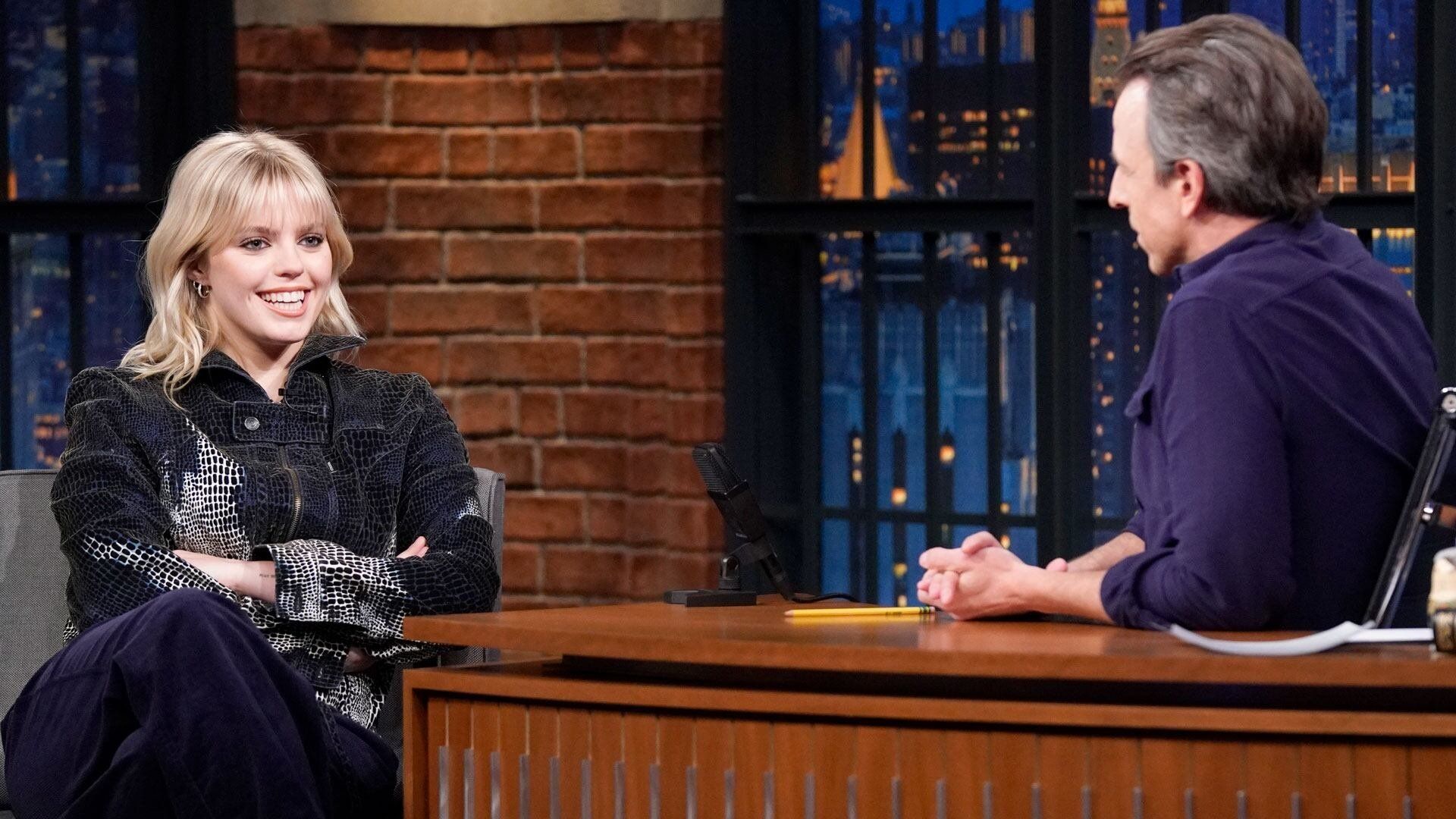 Late Night with Seth Meyers background