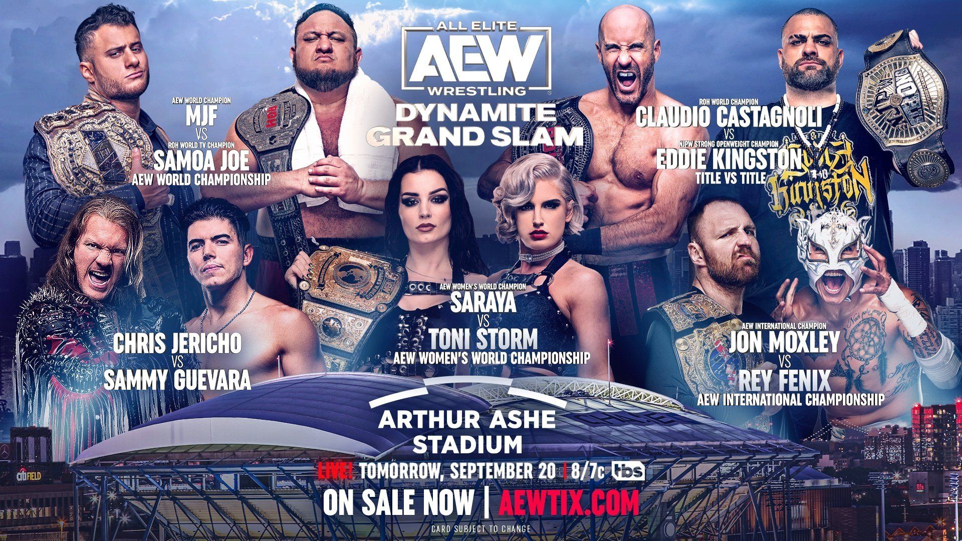 All Elite Wrestling: Dynamite background