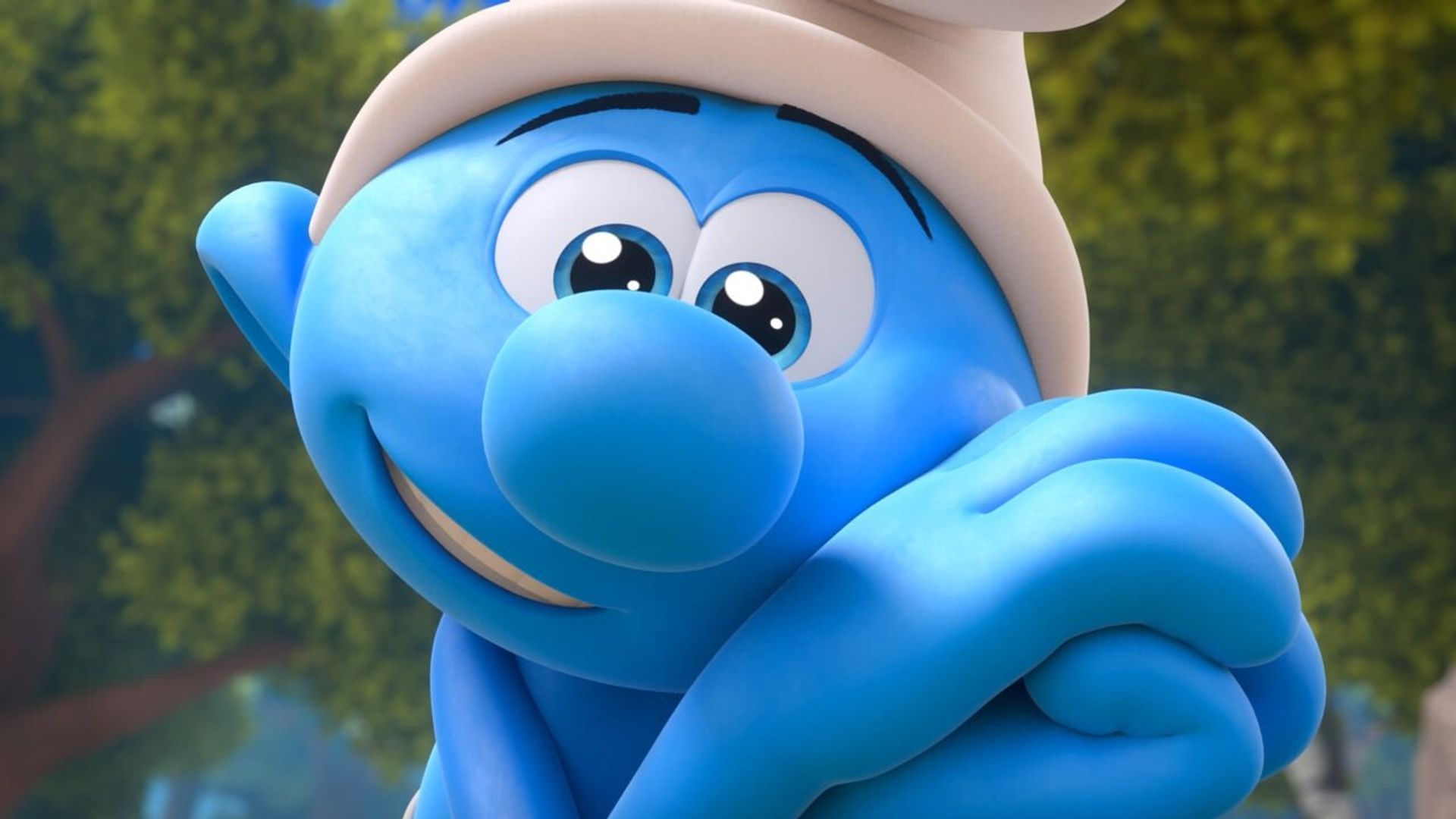The Smurfs background