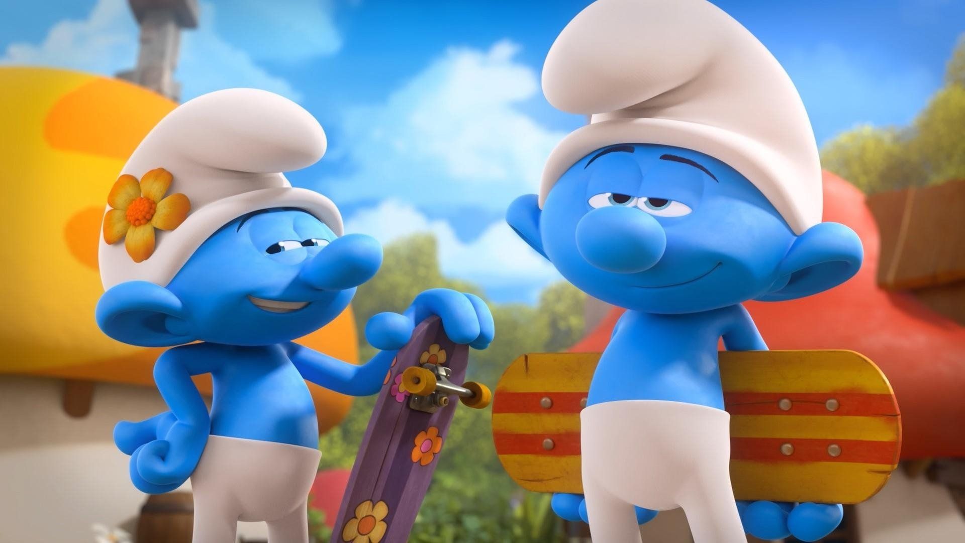 The Smurfs background