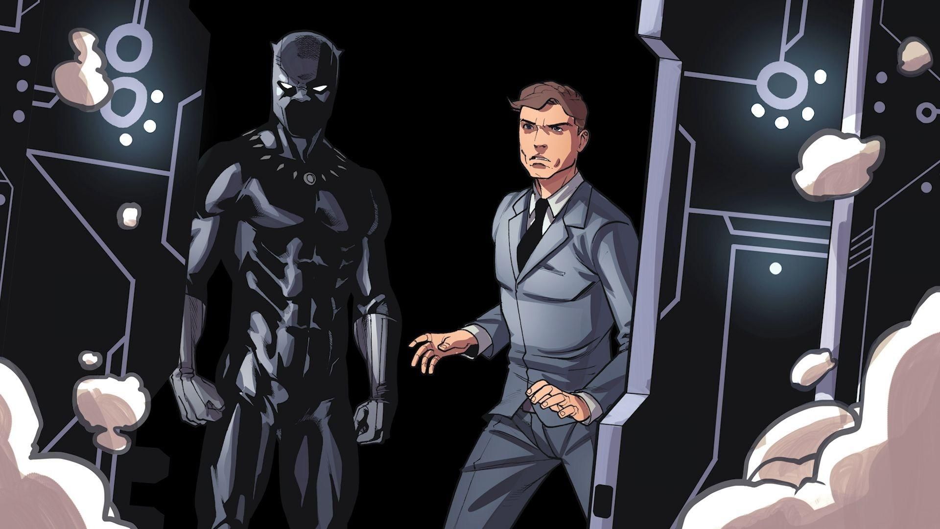 Marvel Video Comics background
