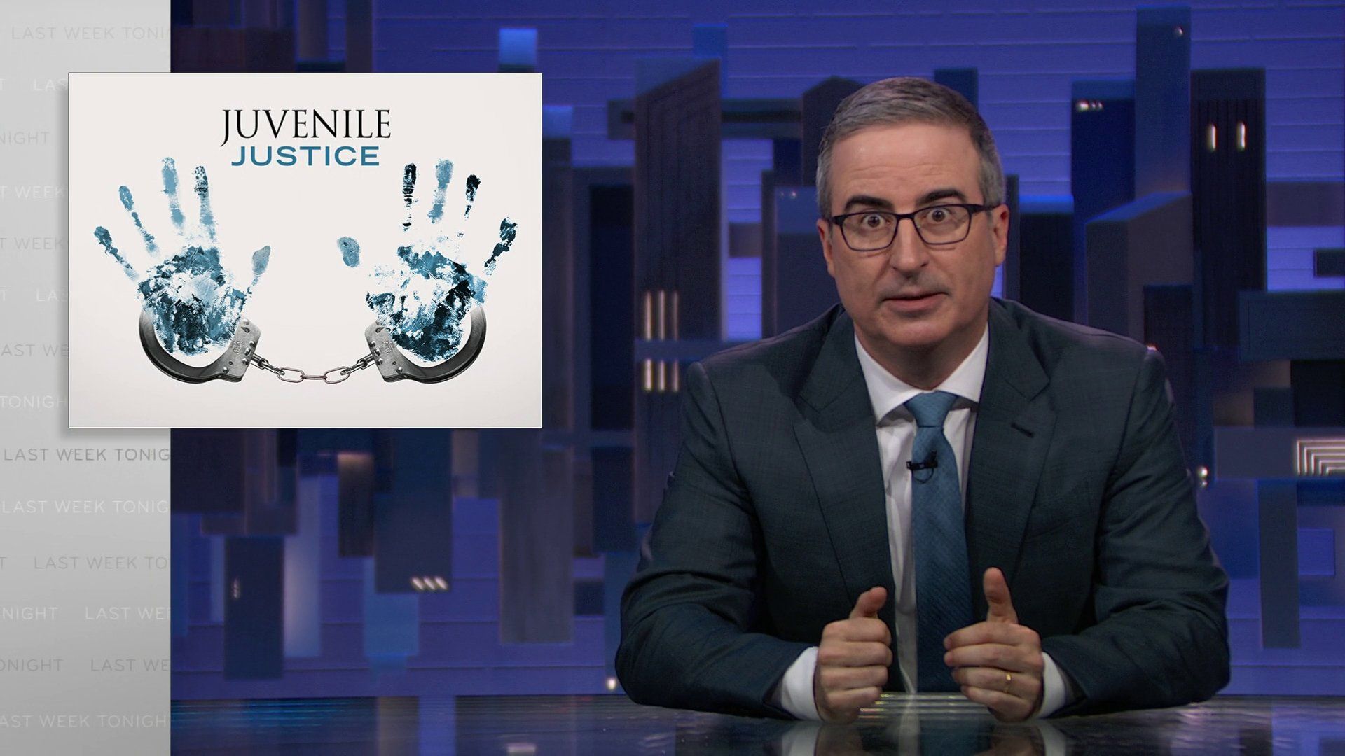 Last Week Tonight with John Oliver background