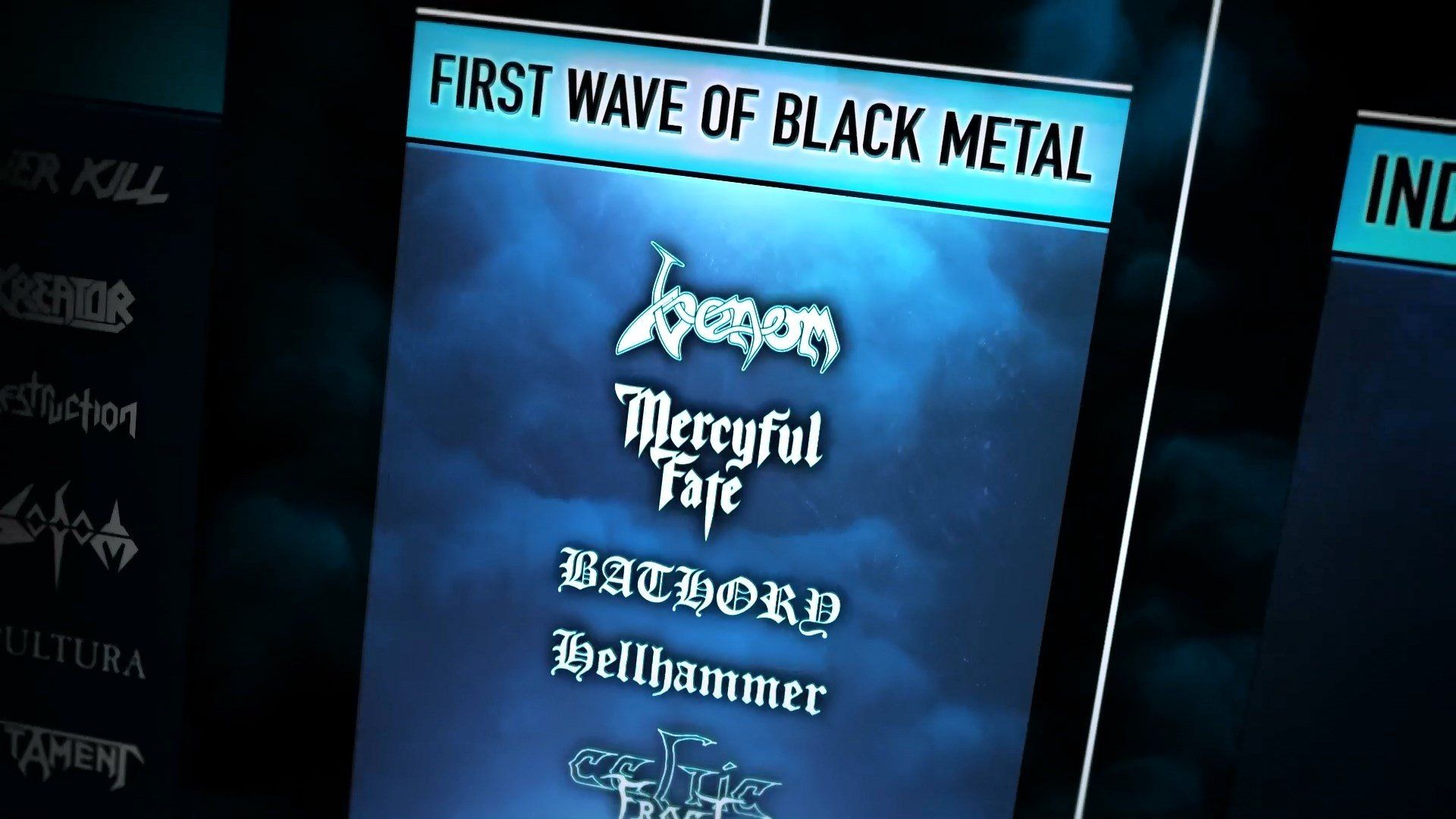 Metal Evolution background