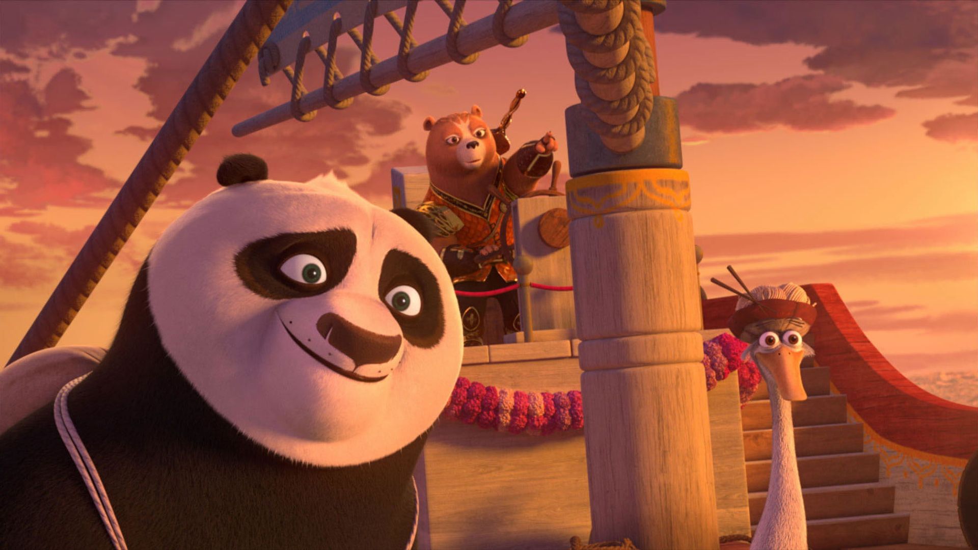 Kung Fu Panda: The Dragon Knight background