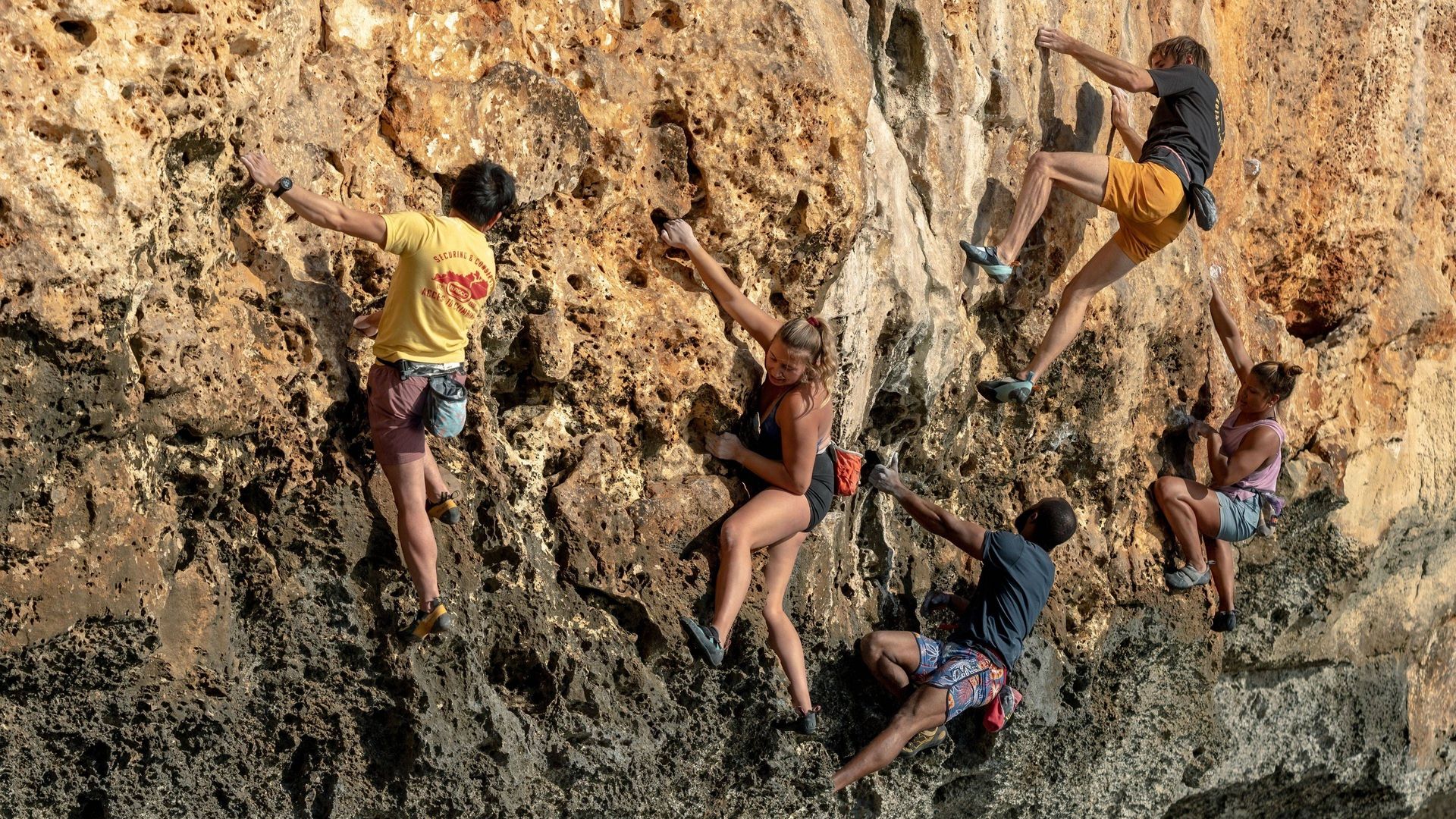 The Climb background
