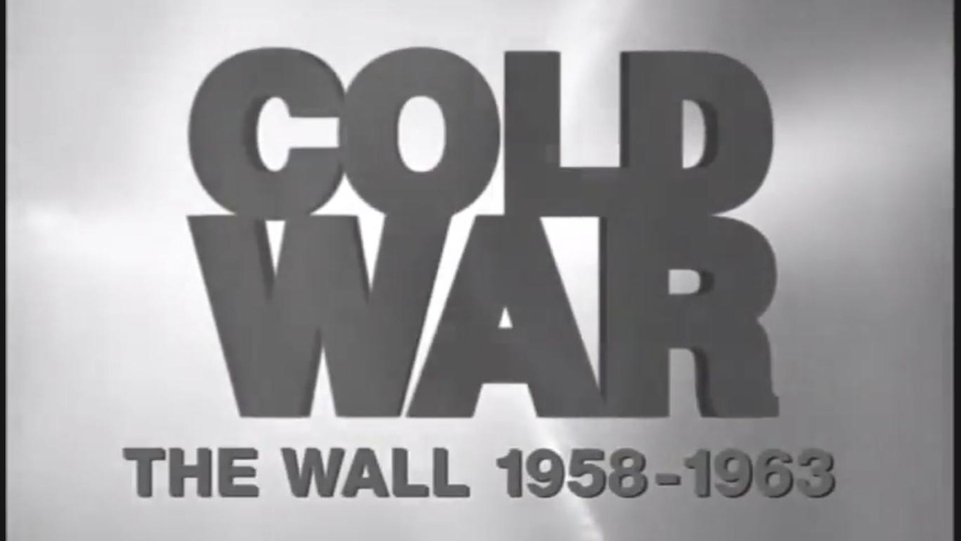 Cold War background