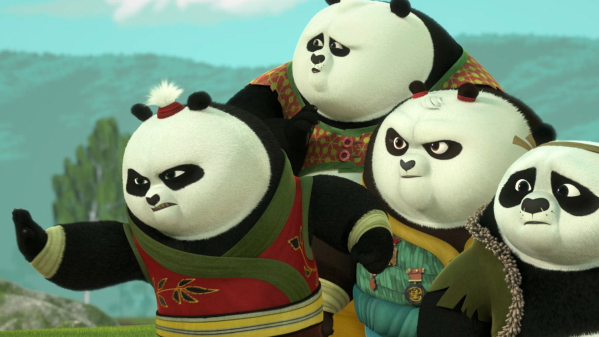 Kung Fu Panda: The Paws of Destiny background
