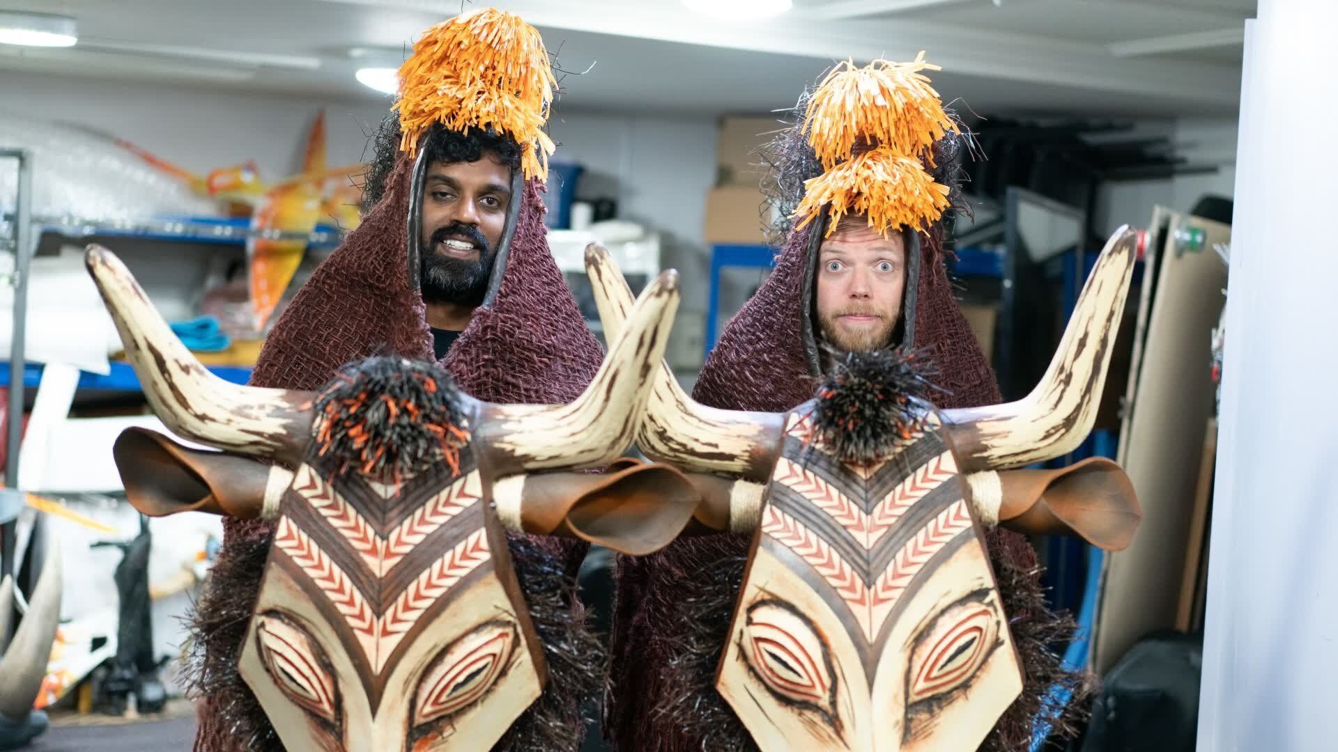 Rob & Romesh Vs background