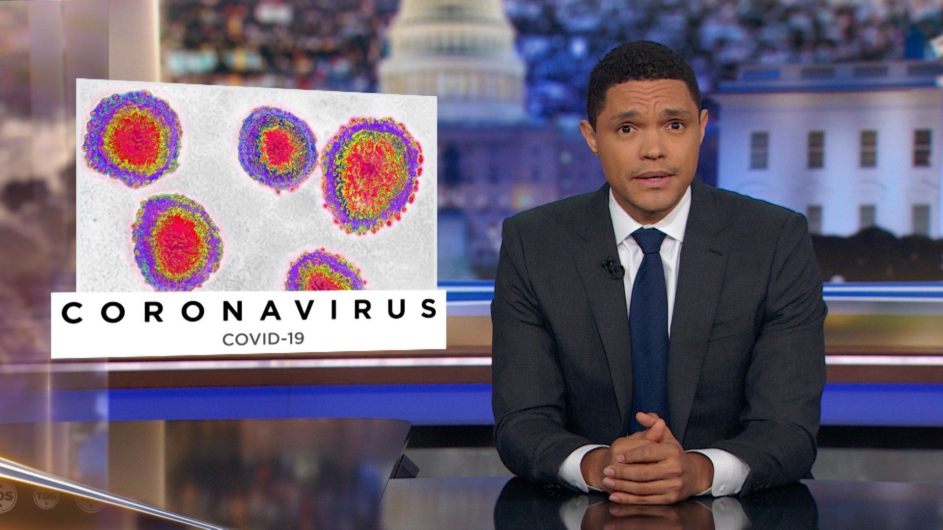The Daily Show background