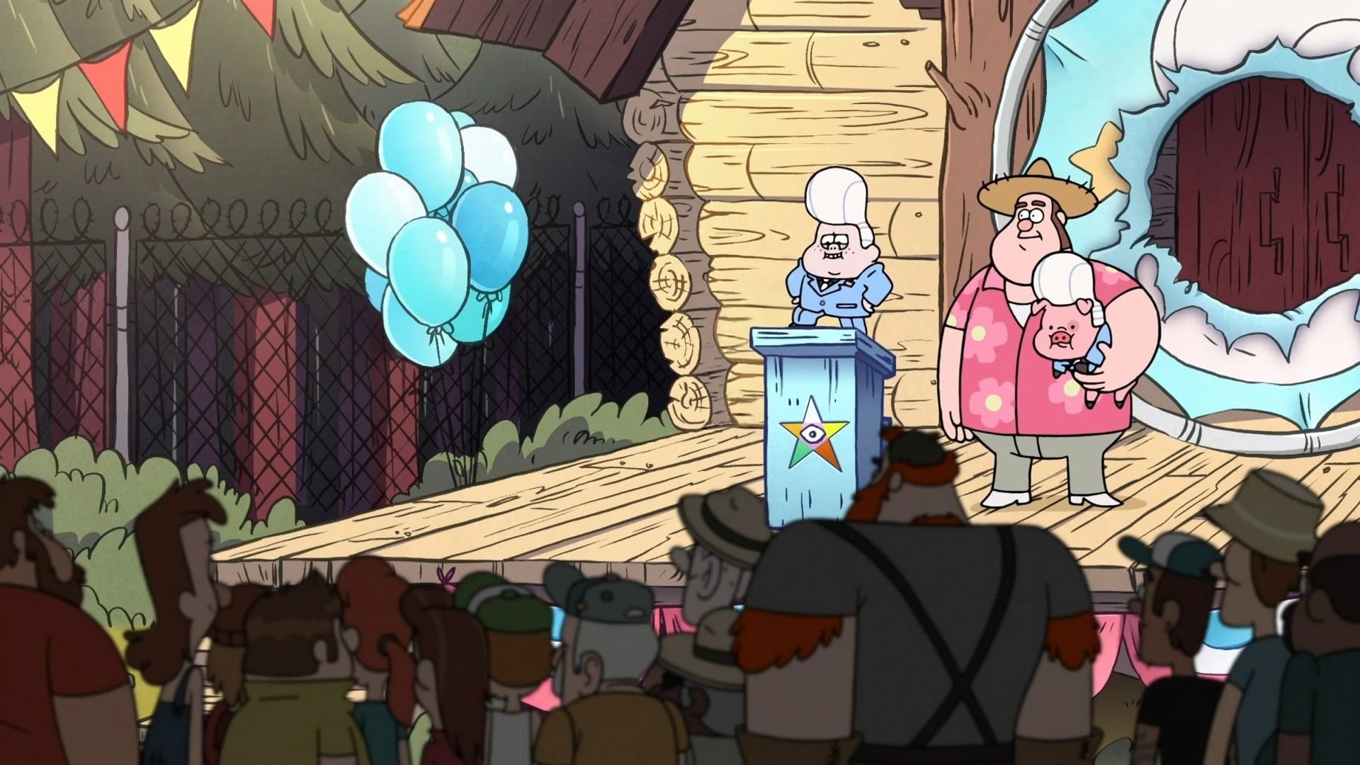 Gravity Falls background