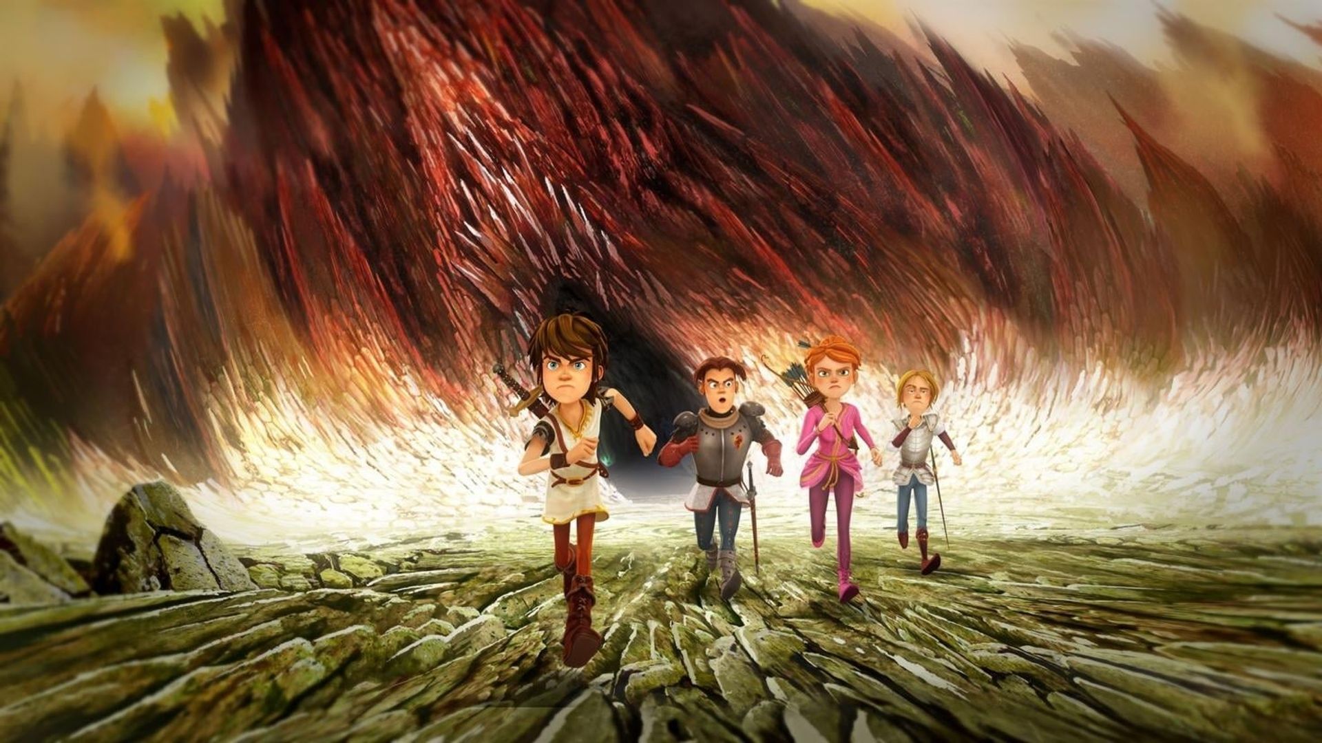 Arthur et les enfants de la Table Ronde background