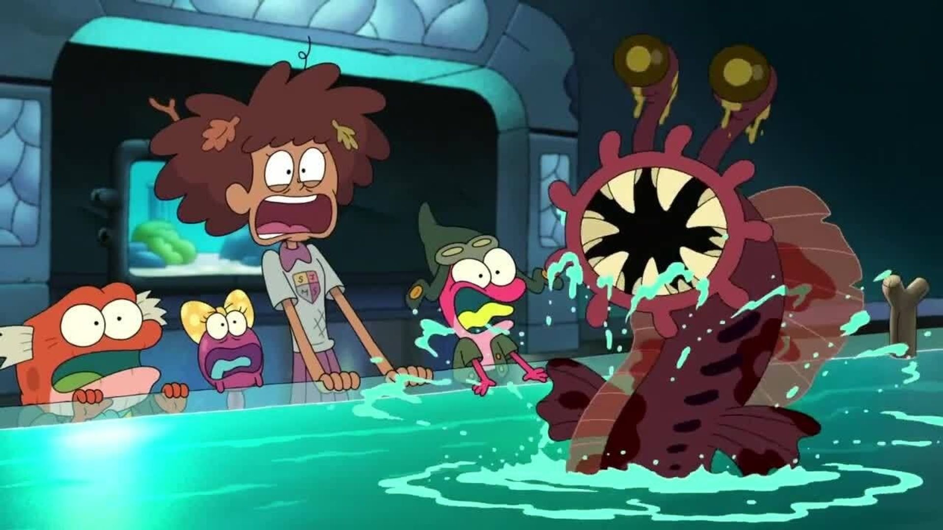 Amphibia background