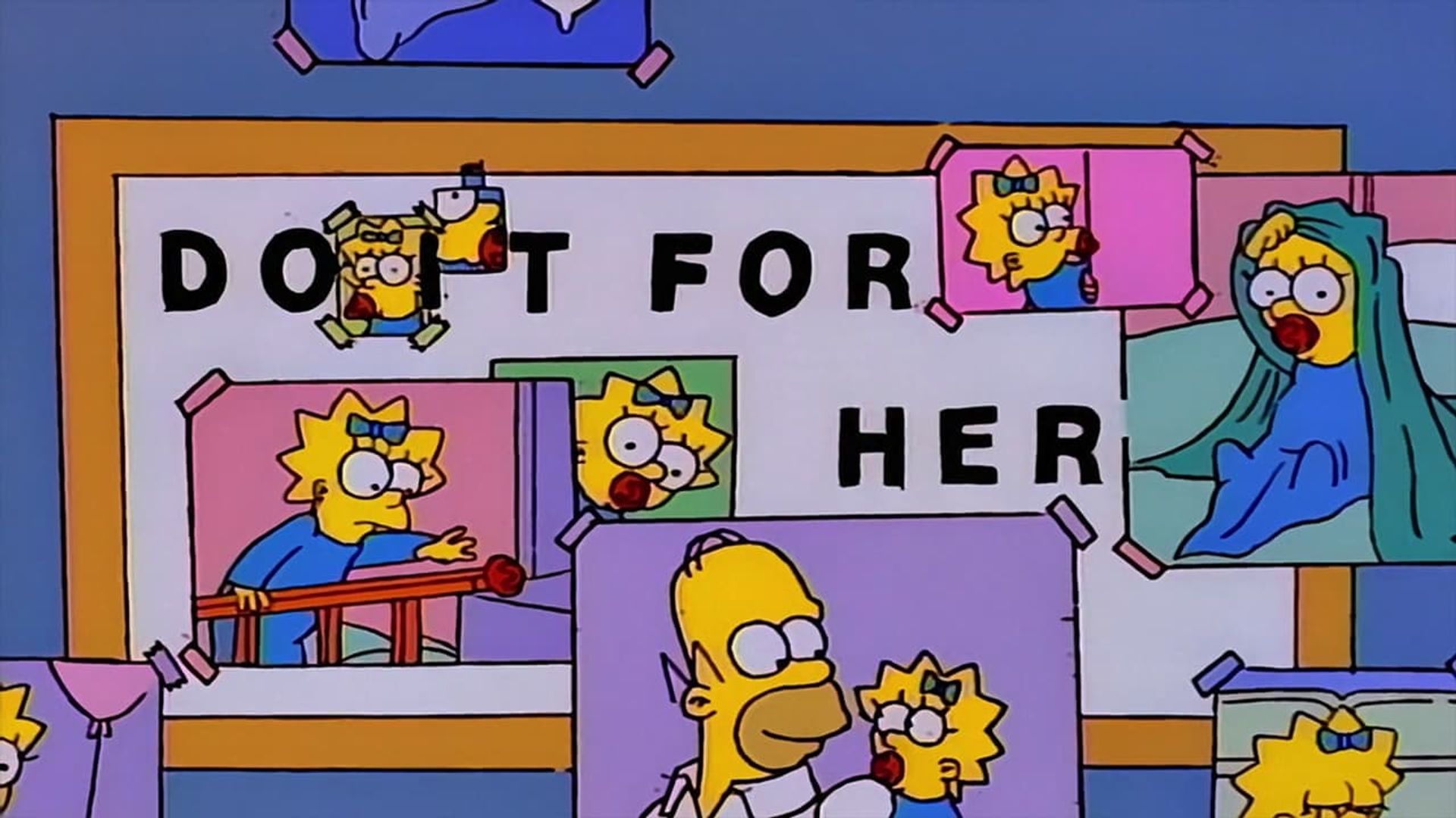 The Simpsons background