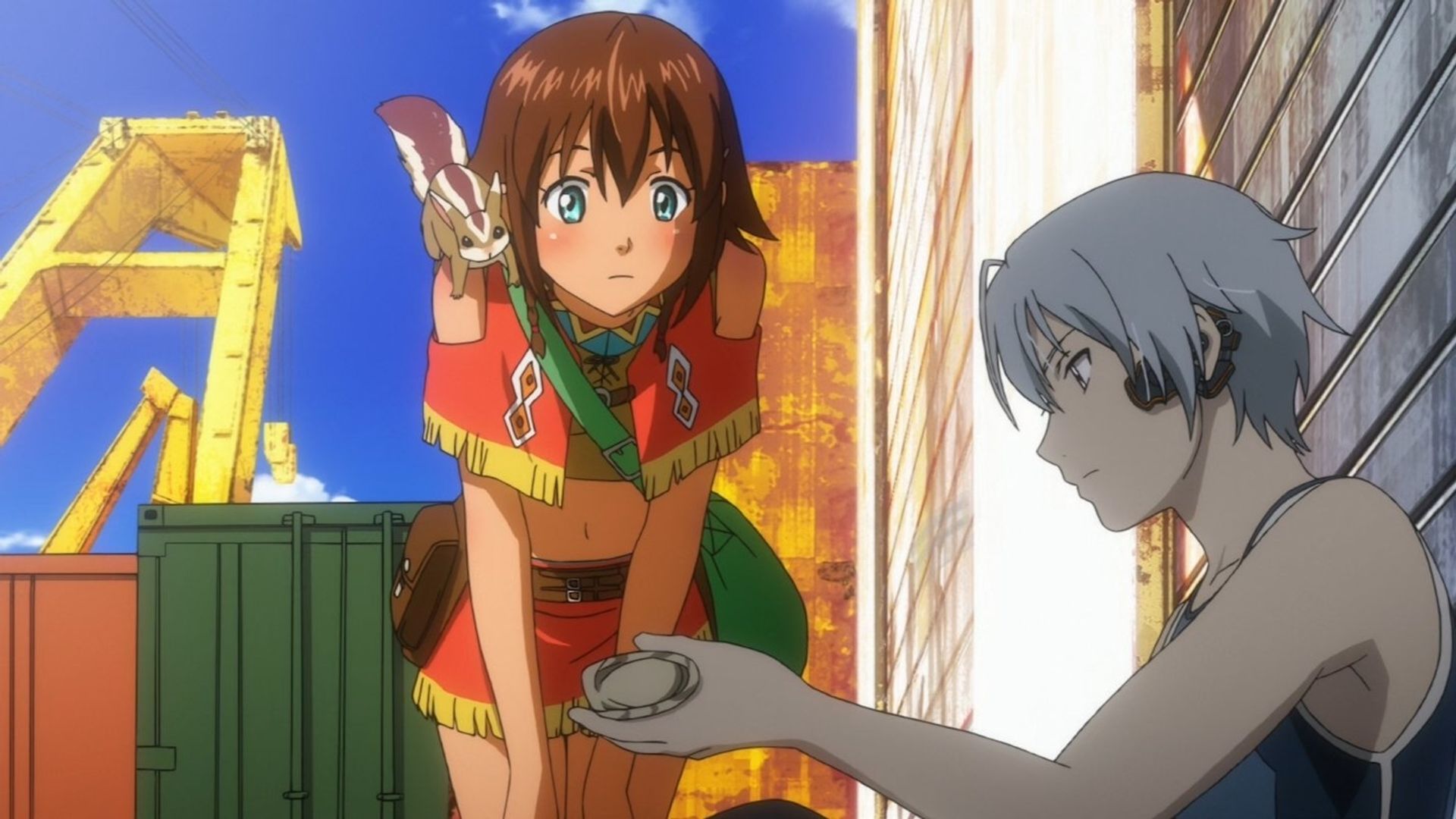 Gargantia on the Verdurous Planet background