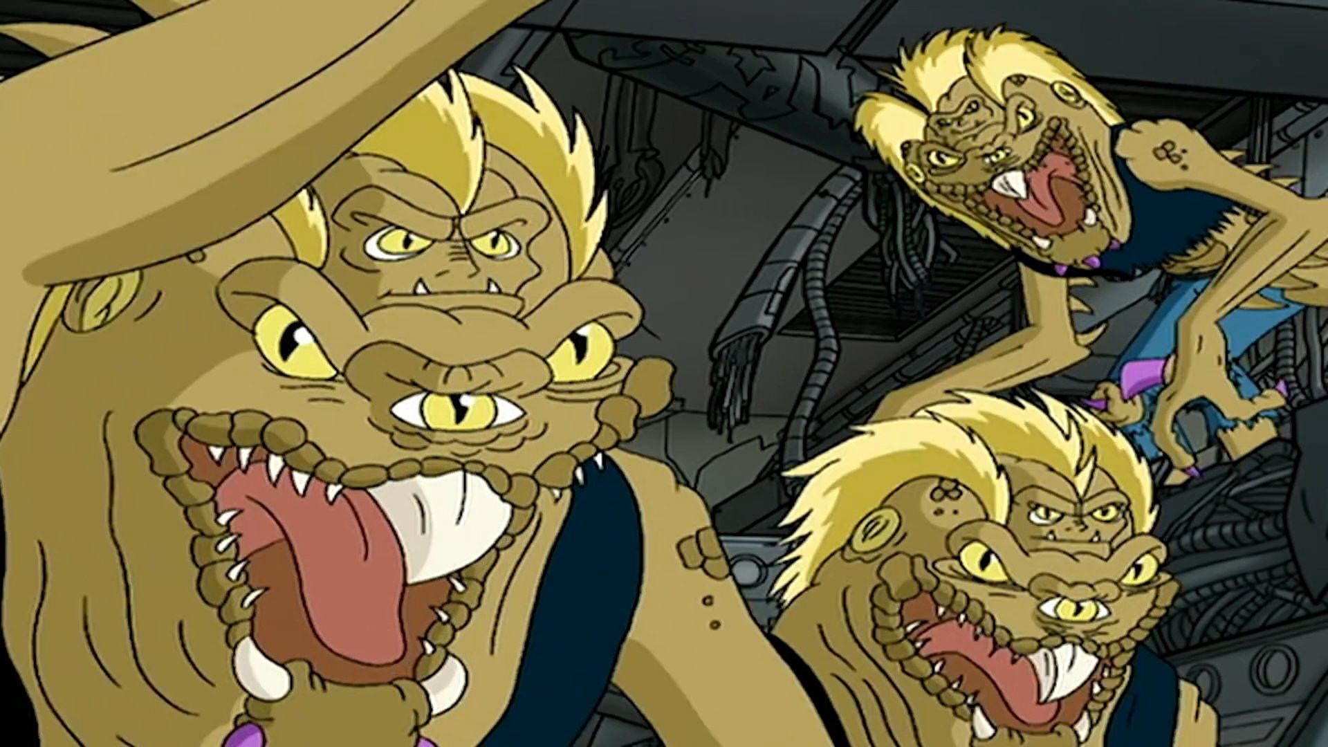 Alienators: Evolution Continues background