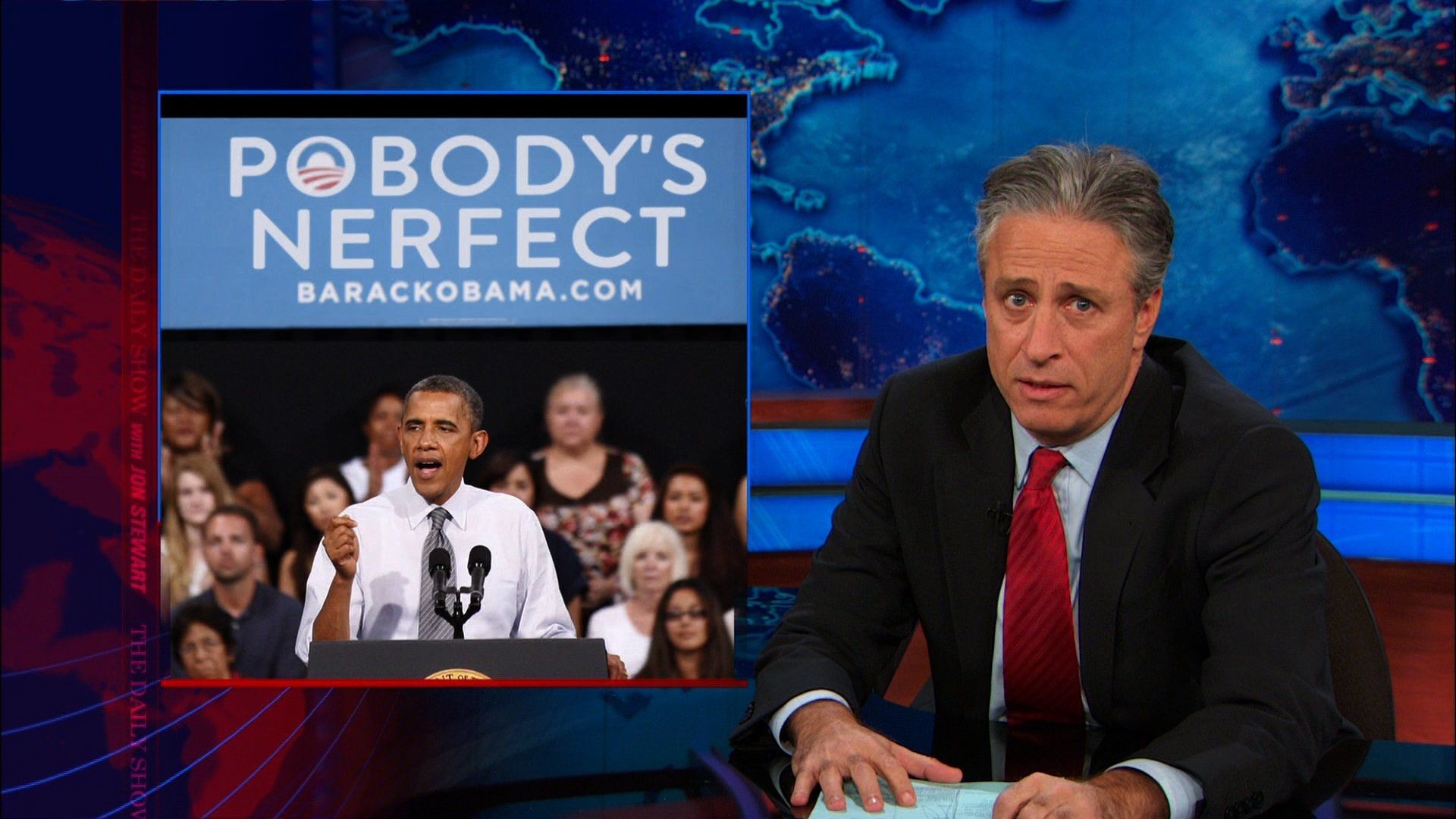 The Daily Show background