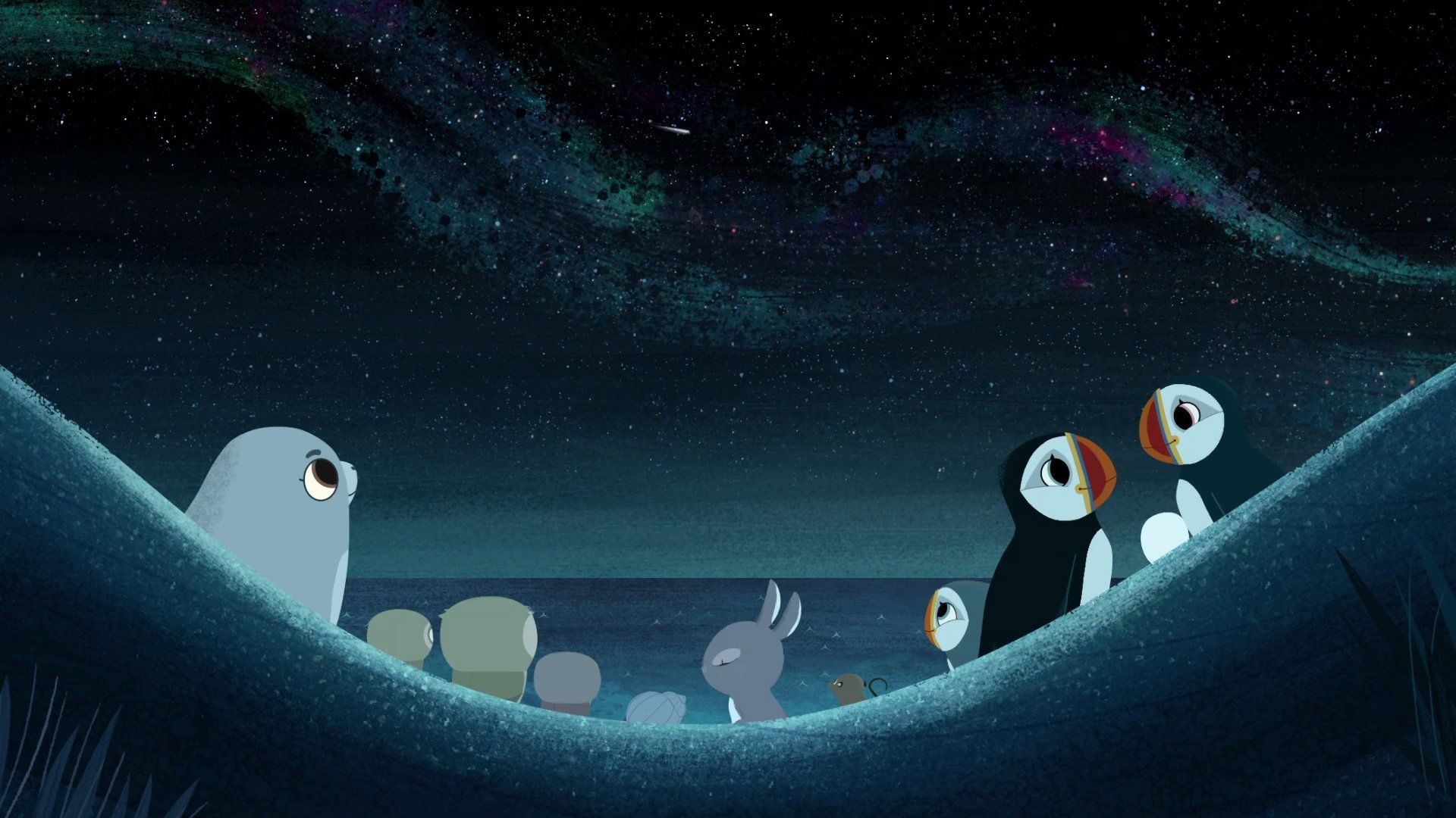 Puffin Rock background